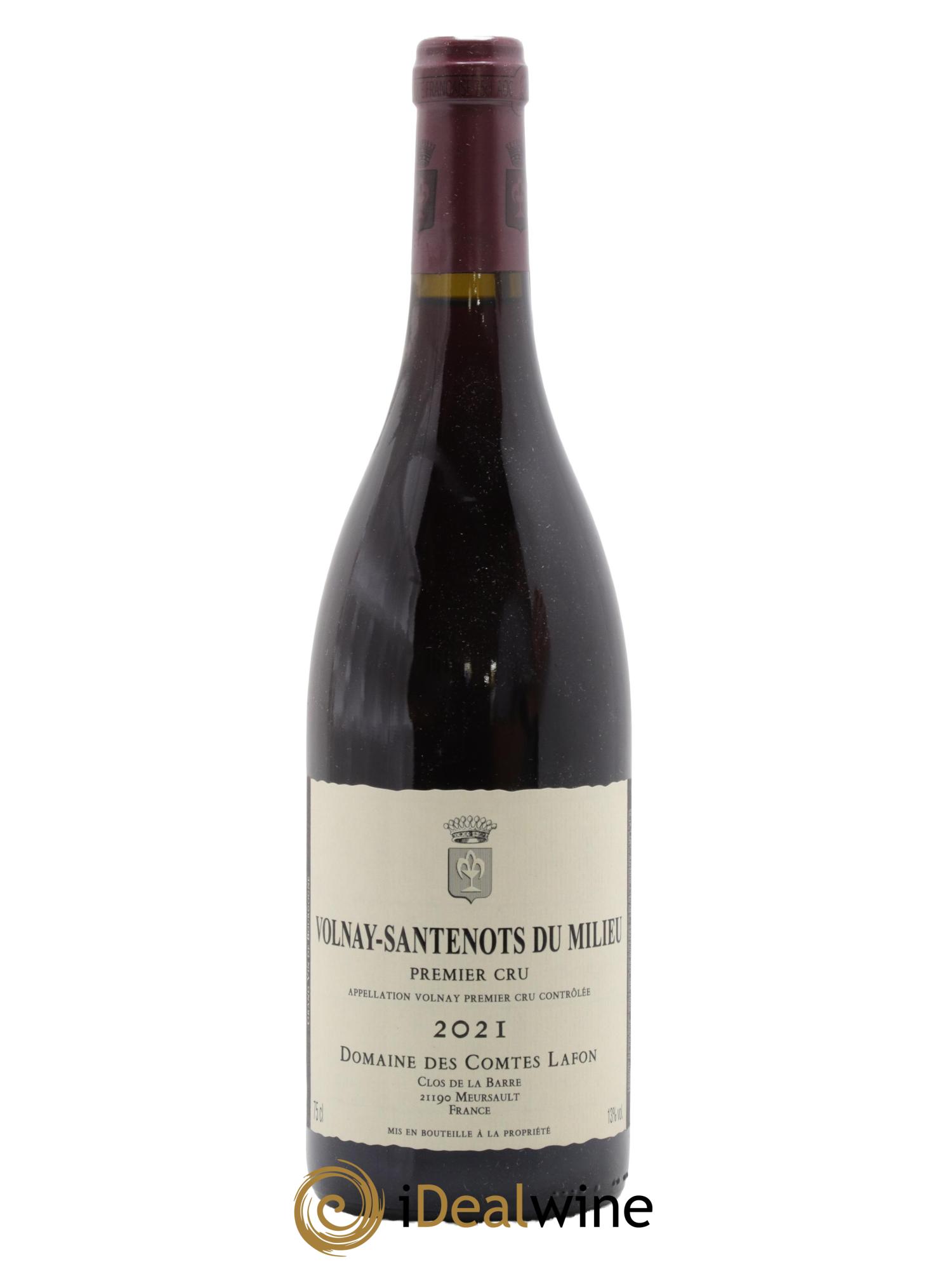Volnay 1er Cru Santenots du Milieu Comtes Lafon (Domaine des) 2021 - Lot de 1 bouteille - 0