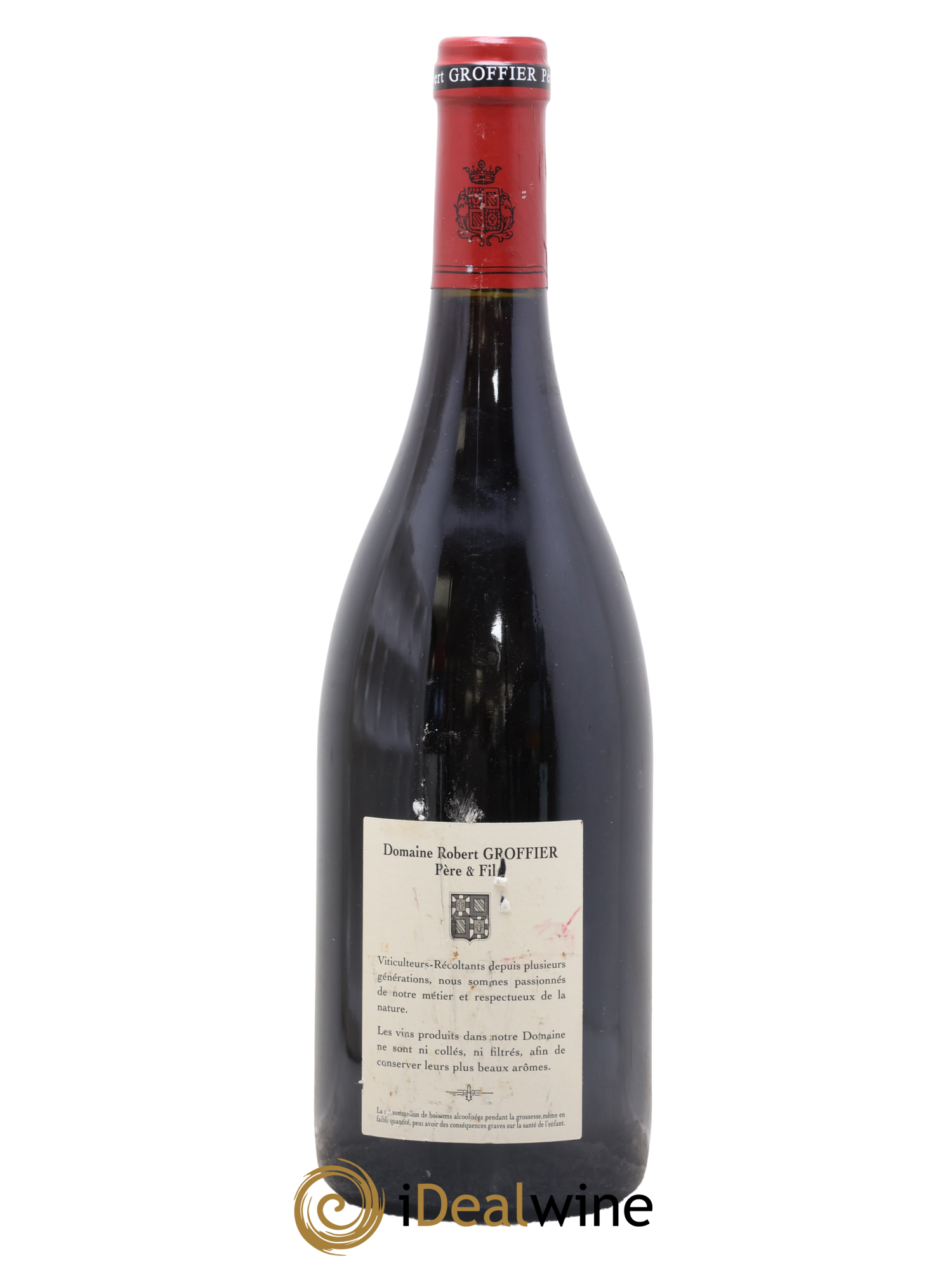 Bonnes-Mares Grand Cru Robert Groffier Père & Fils (Domaine) 2010 - Lot de 1 bouteille - 1