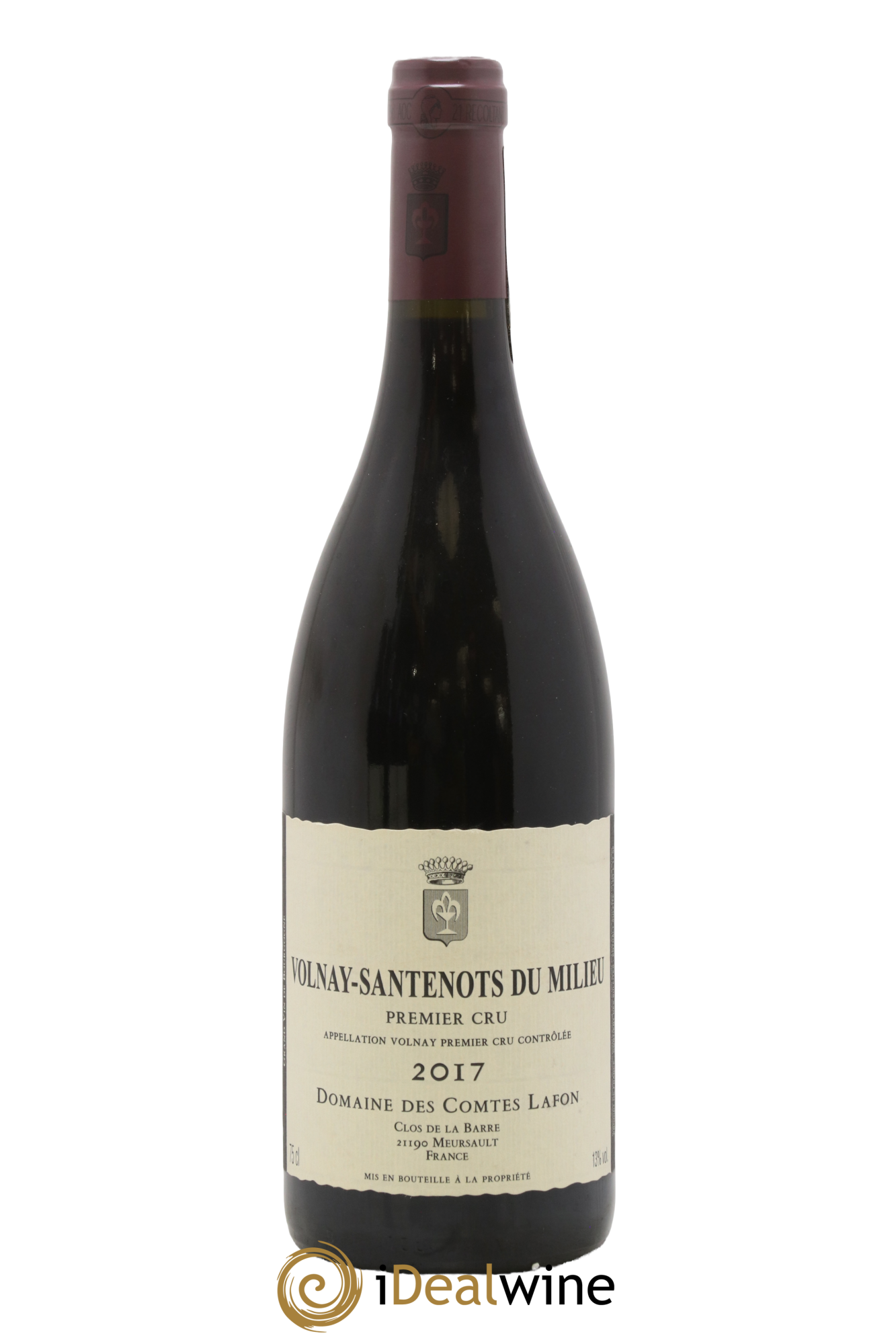 Volnay 1er Cru Santenots du Milieu Comtes Lafon (Domaine des) 2017 - Lot de 1 bouteille - 0