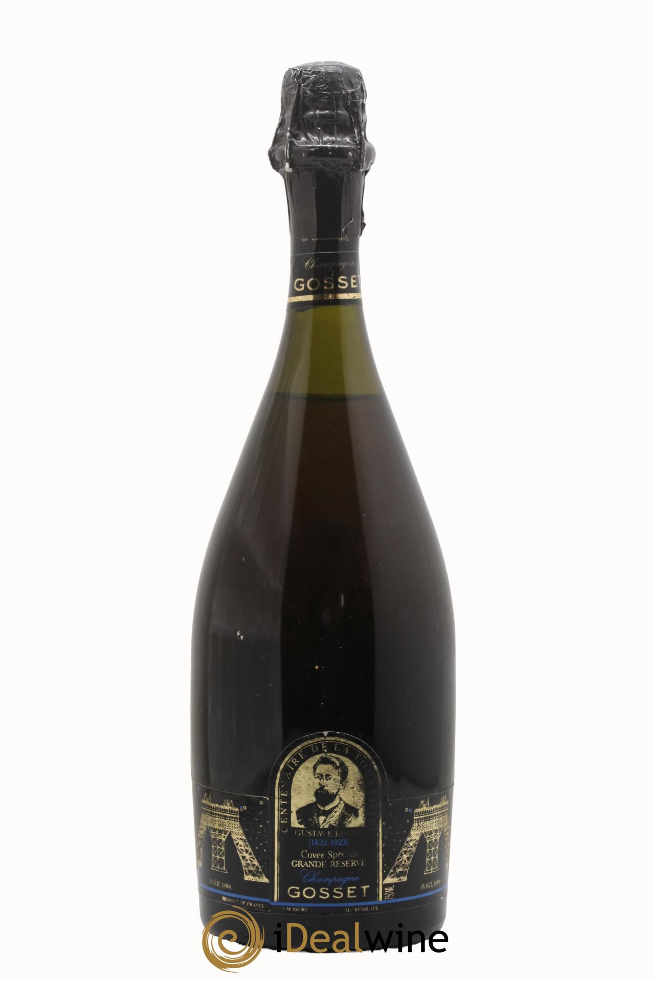 Champagne Cuvée Spéciale Centenaire De La Tour Eiffel Gosset - Lotto di 1 bottiglia - 0
