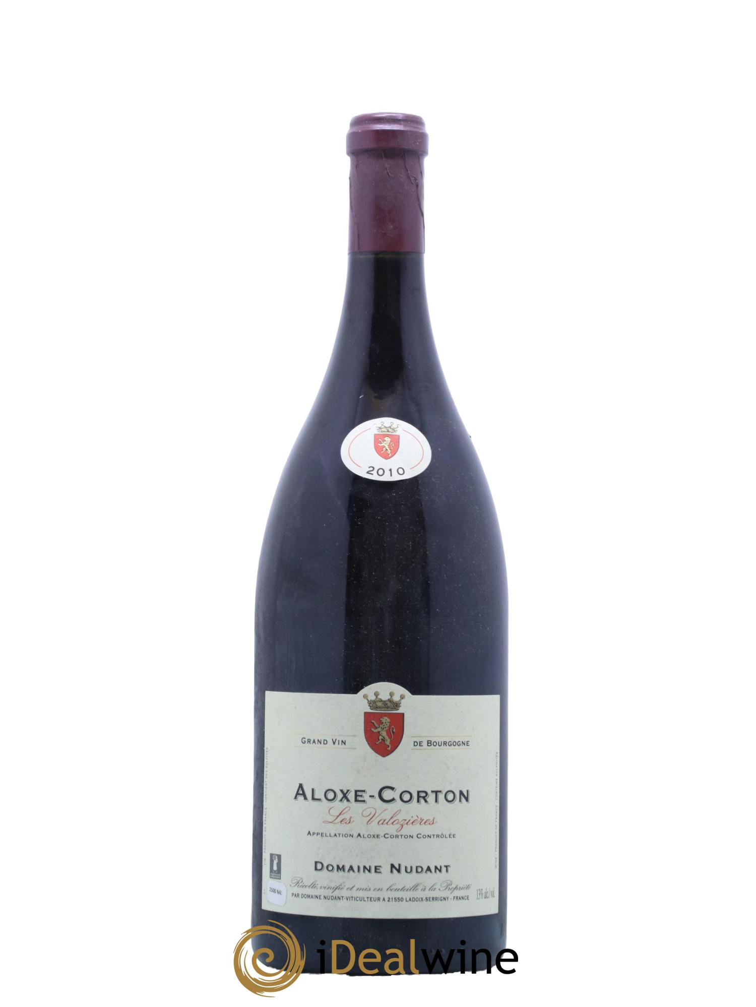 Aloxe-Corton Les Valozieres Domaine Nudant 2010 - Lot de 1 magnum - 0