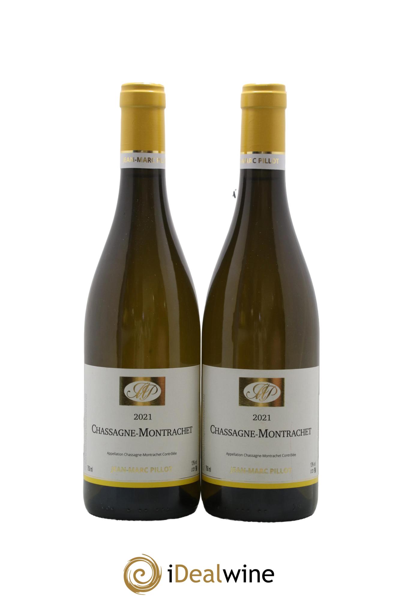 Chassagne-Montrachet Jean-Marc Pillot et Fils (Domaine) 2021 - Lot de 2 bouteilles - 0