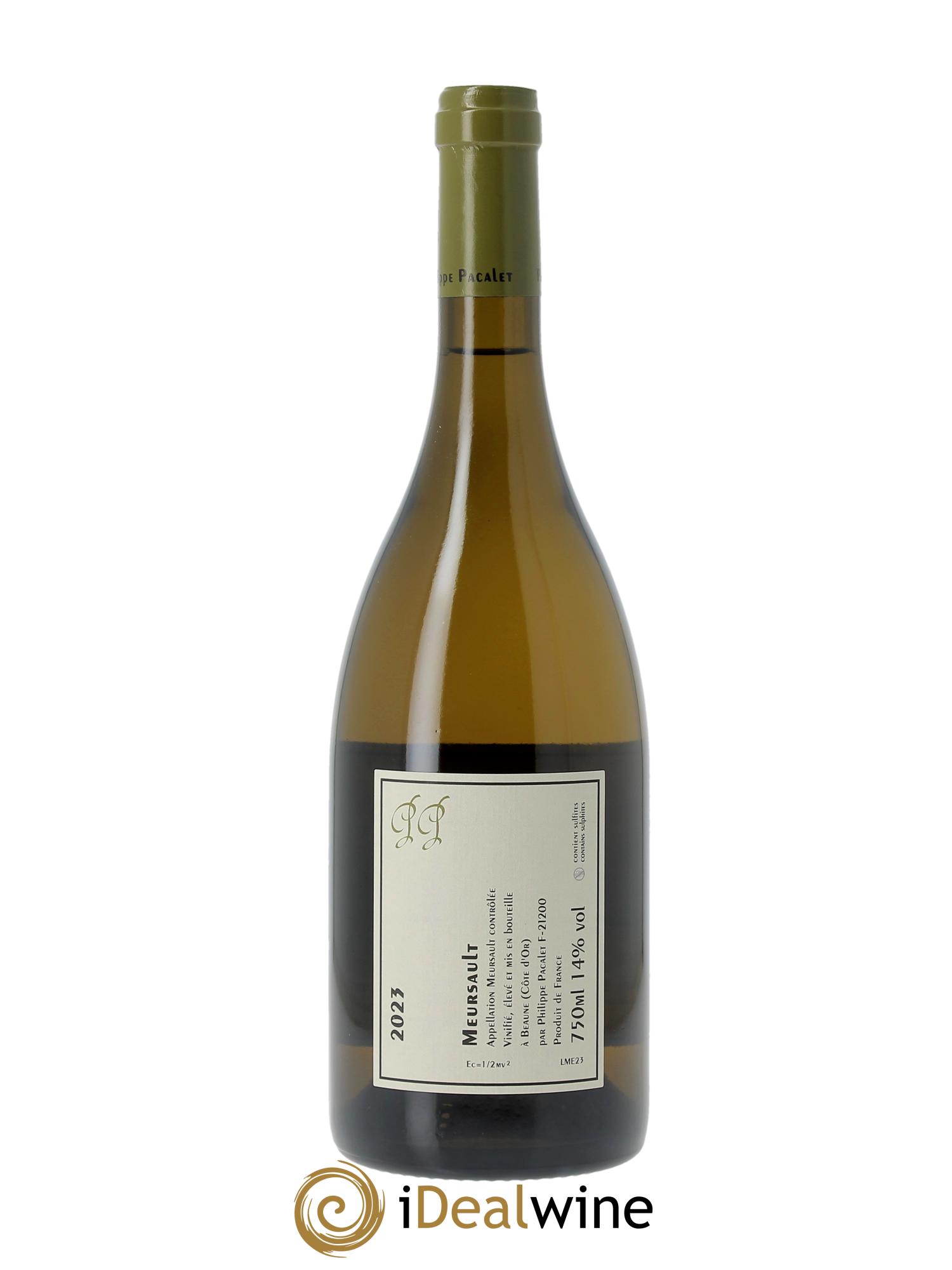 Meursault Philippe Pacalet  2023 - Lot of 1 bottle - 1