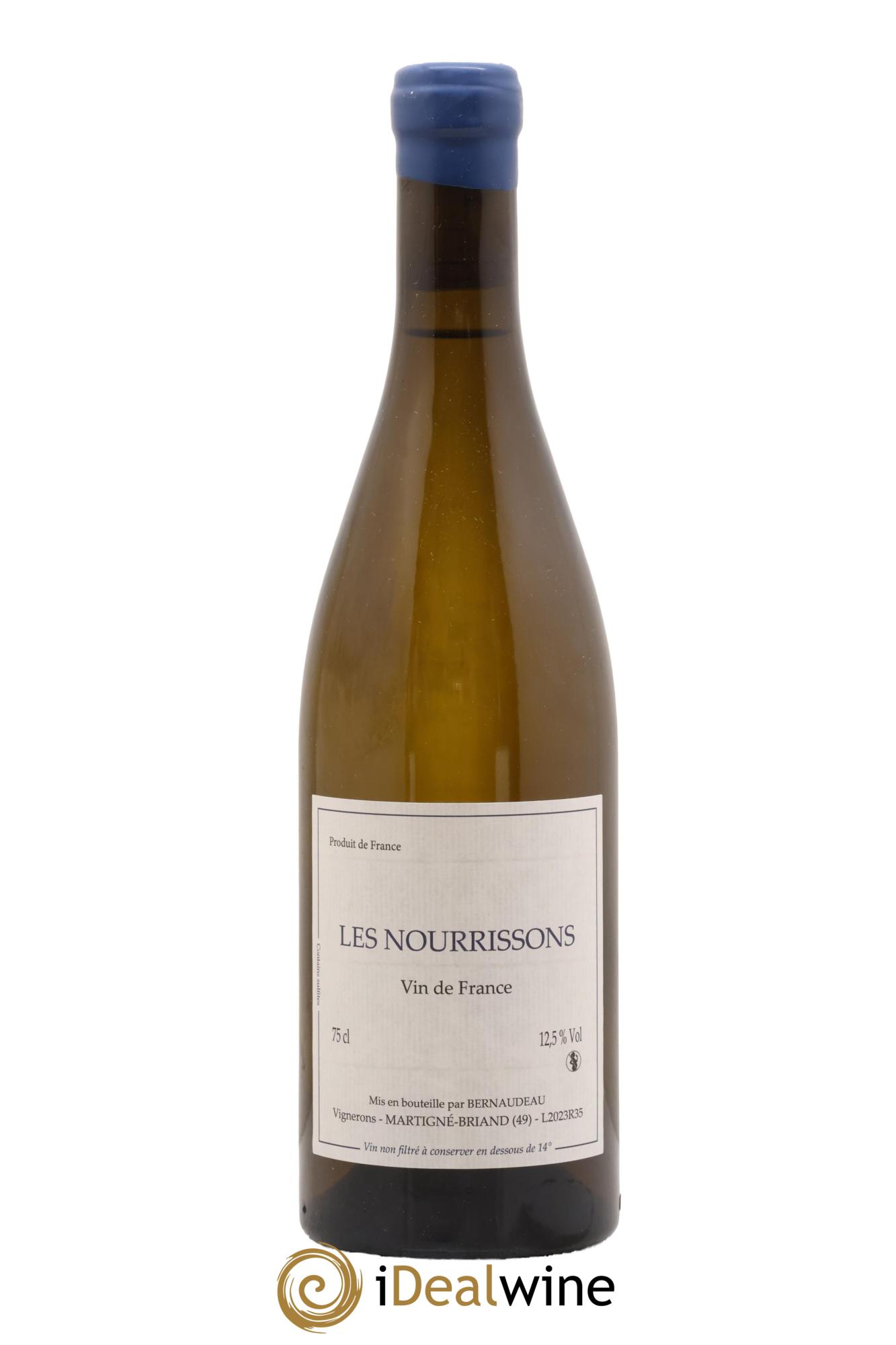 Vin de France Les Nourrissons Stéphane Bernaudeau 2023 - Lot de 1 bouteille - 0