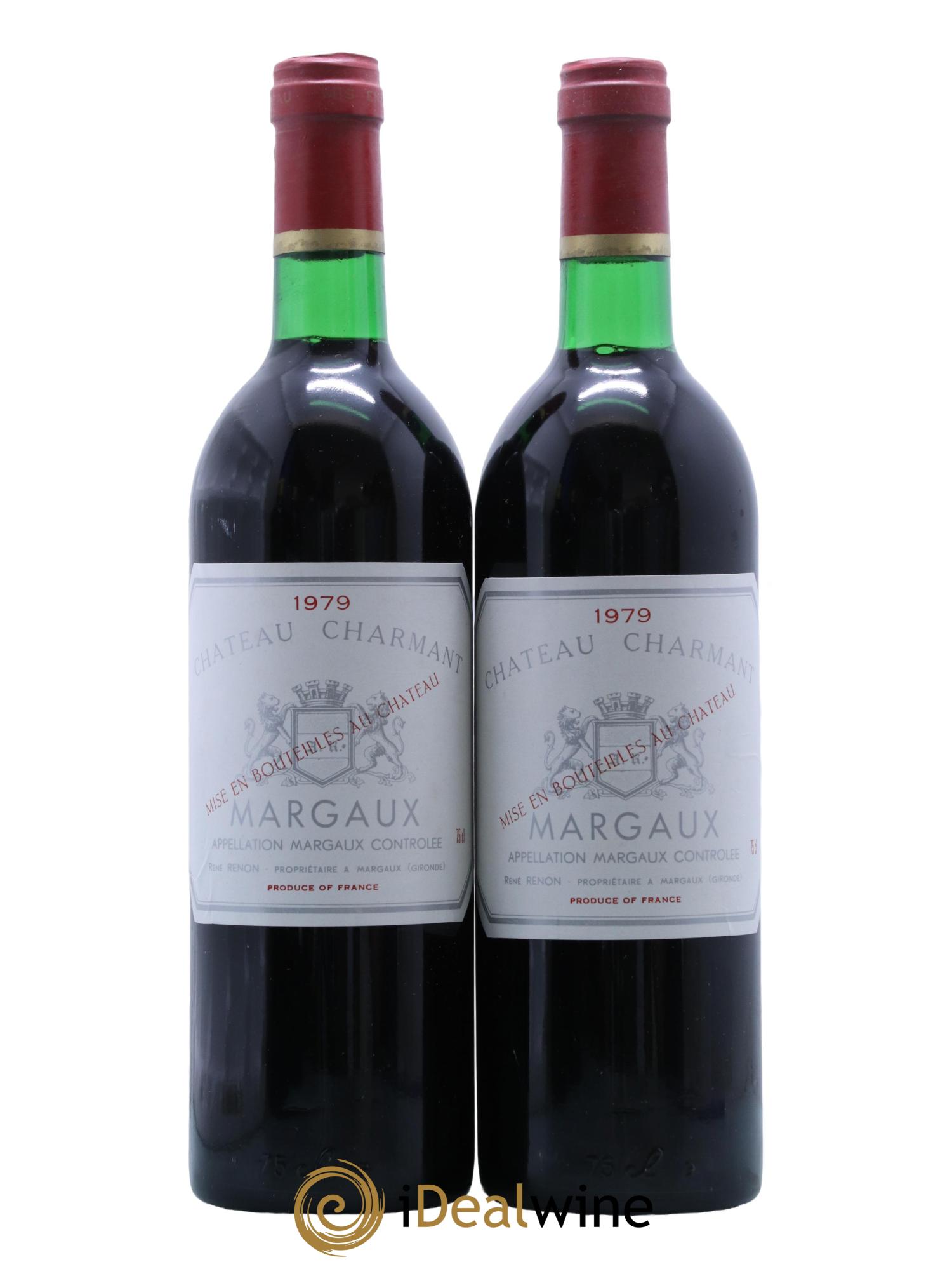 Château Charmant 1979 - Lot of 2 bottles - 0