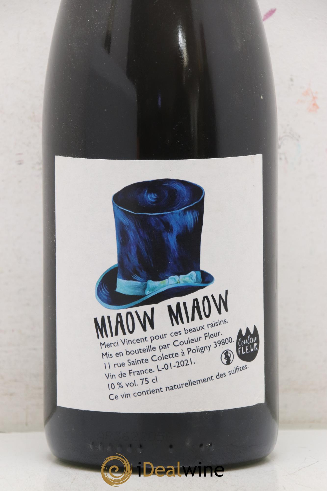 Vin de France Miaow Miaow Couleur Fleur 2021 - Lotto di 1 bottiglia - 1