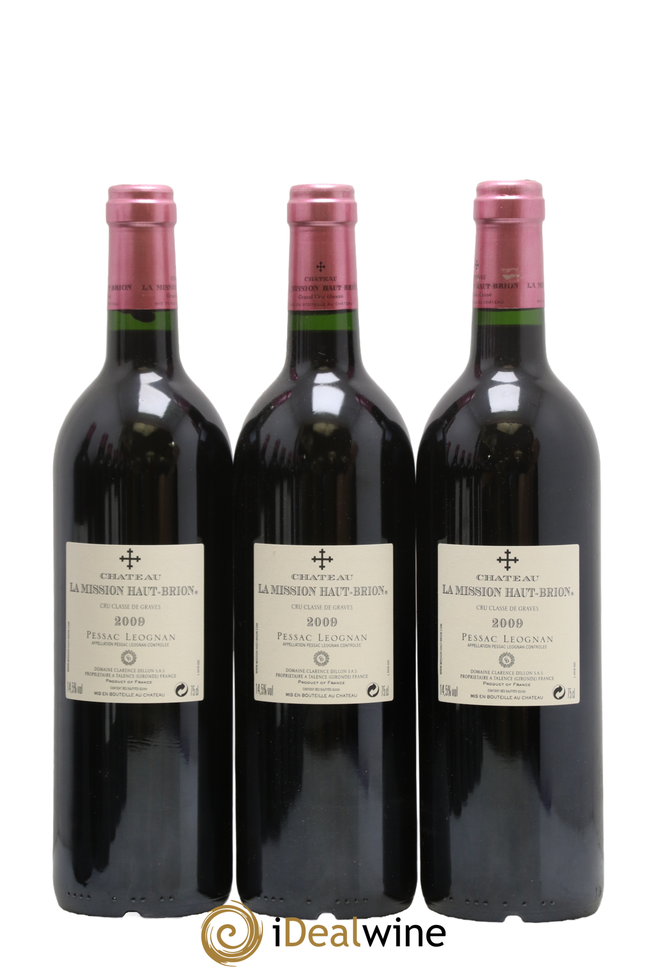 Château la Mission Haut-Brion Cru Classé de Graves 2009 - Lot of 12 bottles - 4