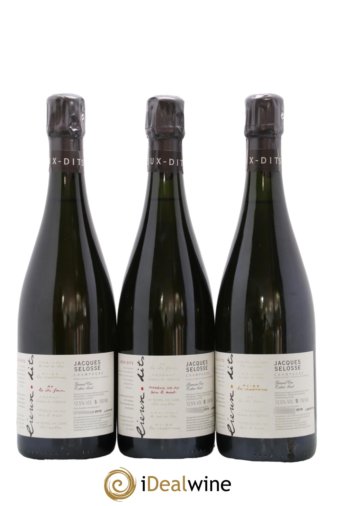 Caisse Collection Lieux-dits Jacques Selosse - Lot of 6 bottles - 2