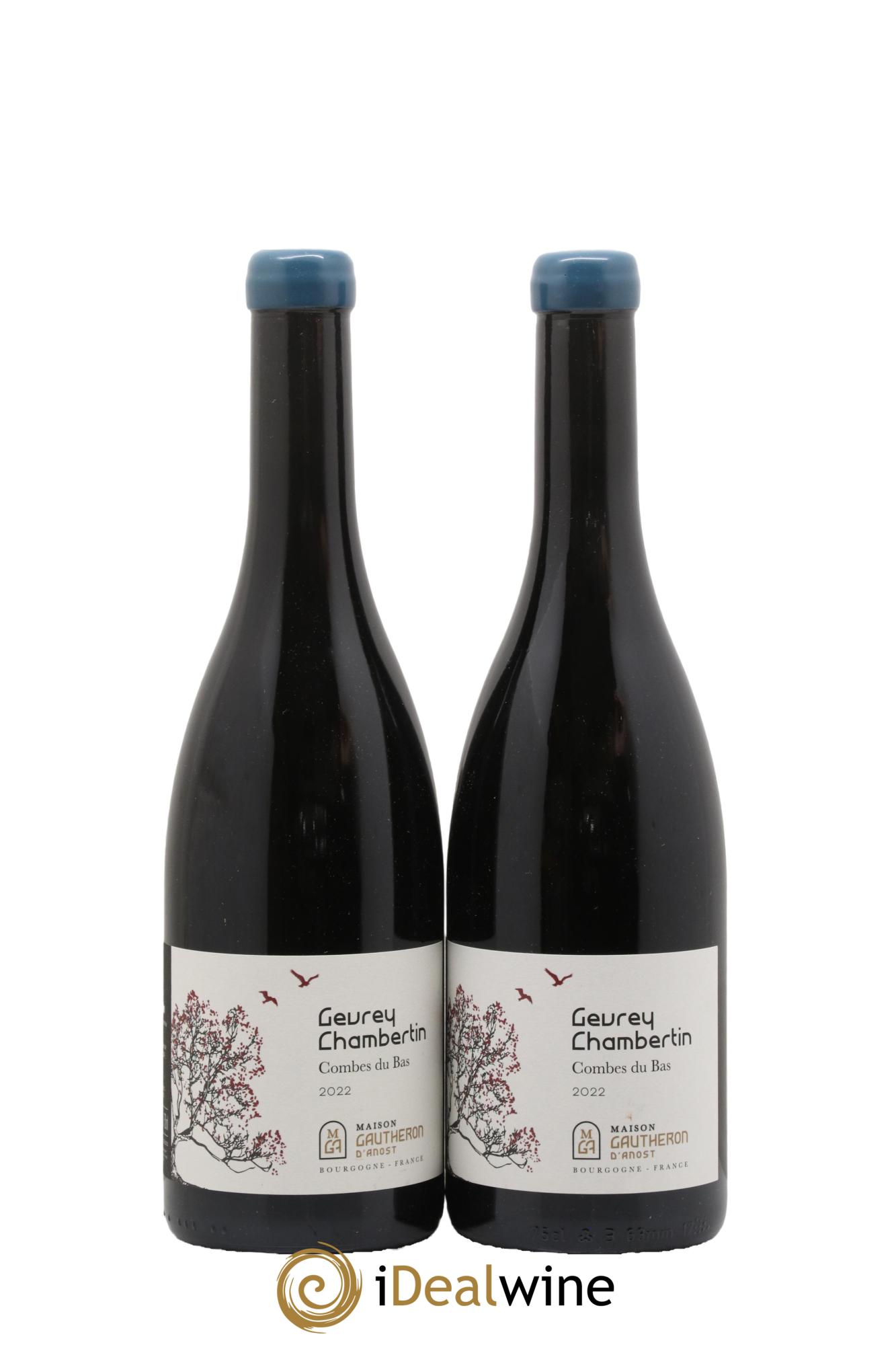 Gevrey-Chambertin Combes du Bas Maison Gautheron 2022 - Lot de 2 bouteilles - 0