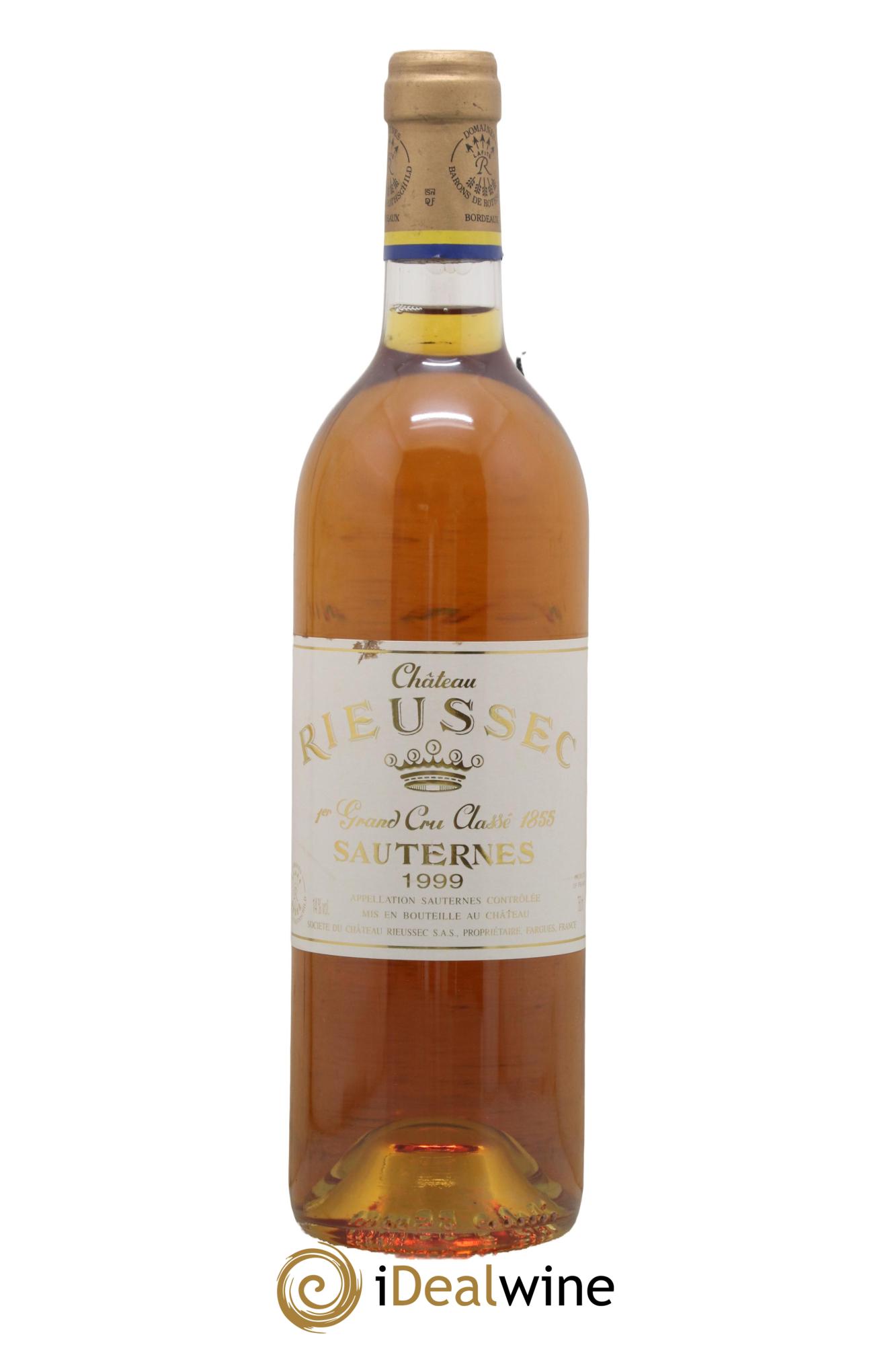 Château Rieussec 1er Grand Cru Classé 1999 - Lot of 1 bottle - 0