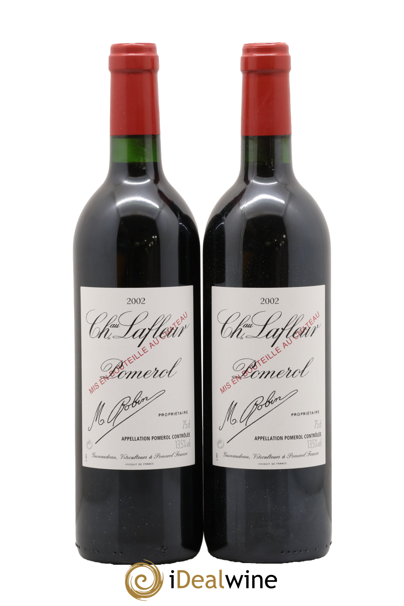 Château Lafleur 2002 - Lot de 2 bouteilles - 0