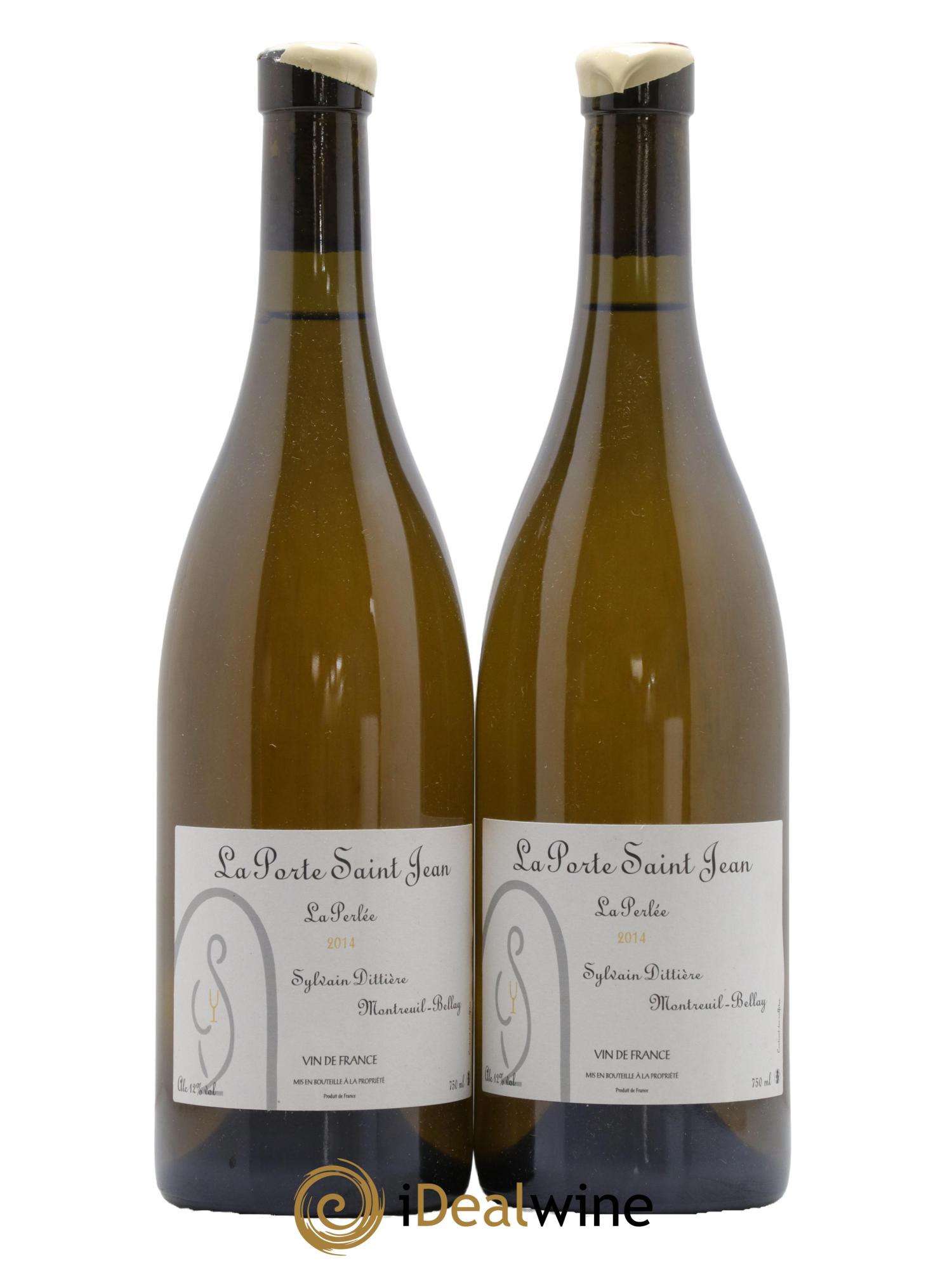 Vin de France La Perlée La Porte Saint Jean 2014 - Lot de 2 bouteilles - 0