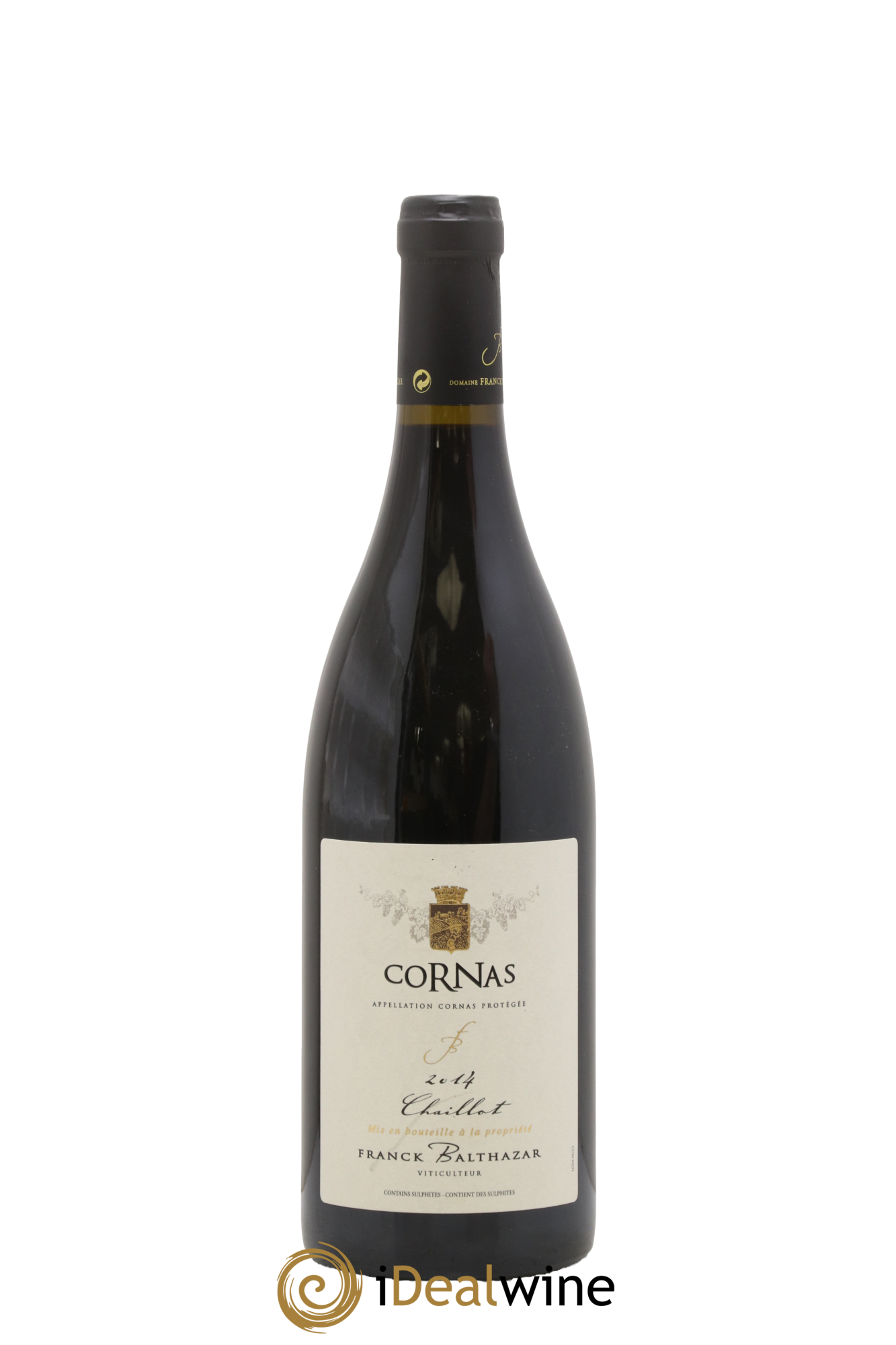 Cornas Chaillot Franck Balthazar (Domaine) 2014 - Lot of 1 bottle - 0