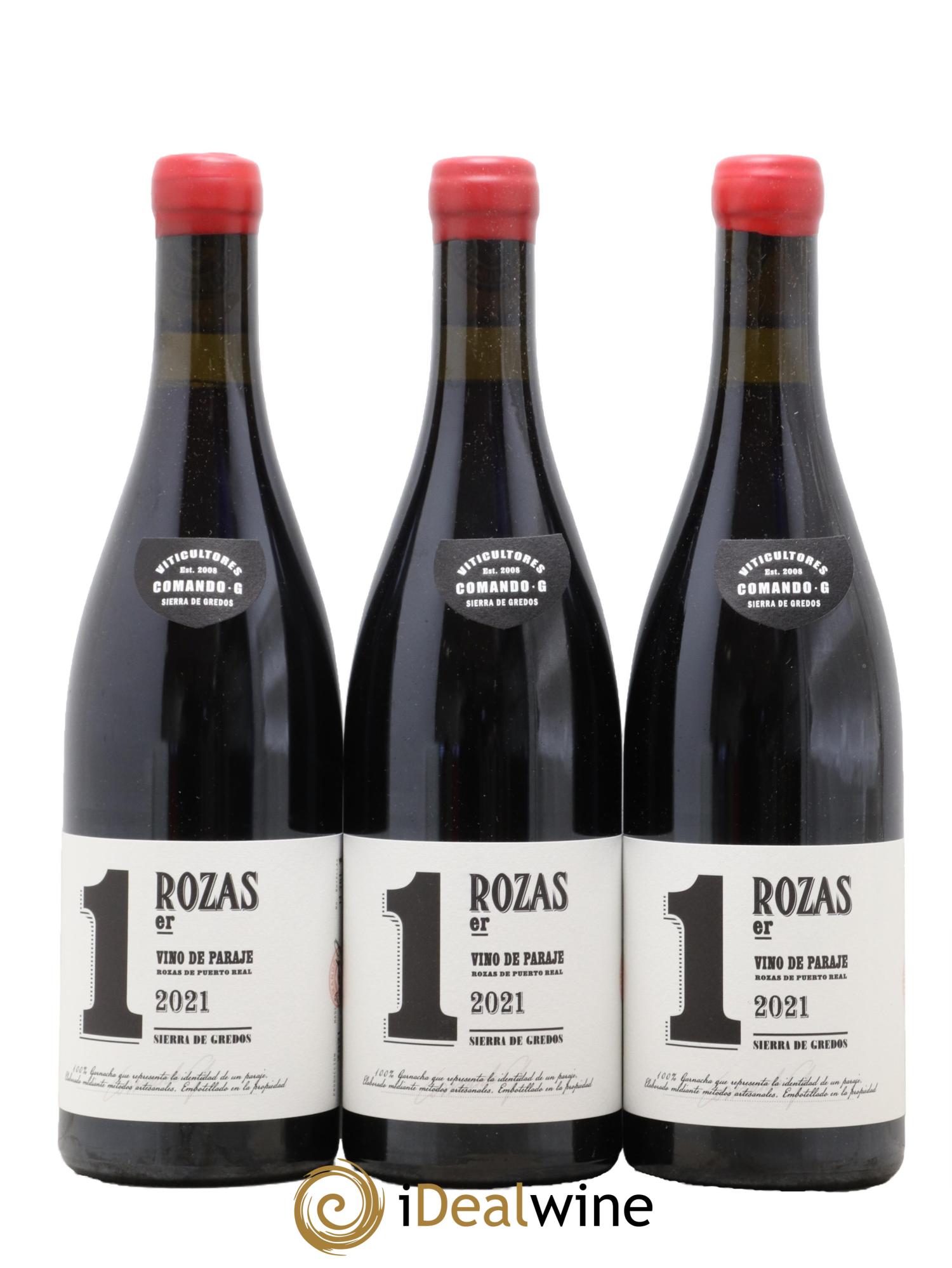 Vinos de Madrid DO Rozas 1er Comando G 2021 - Posten von 3 Flaschen - 0