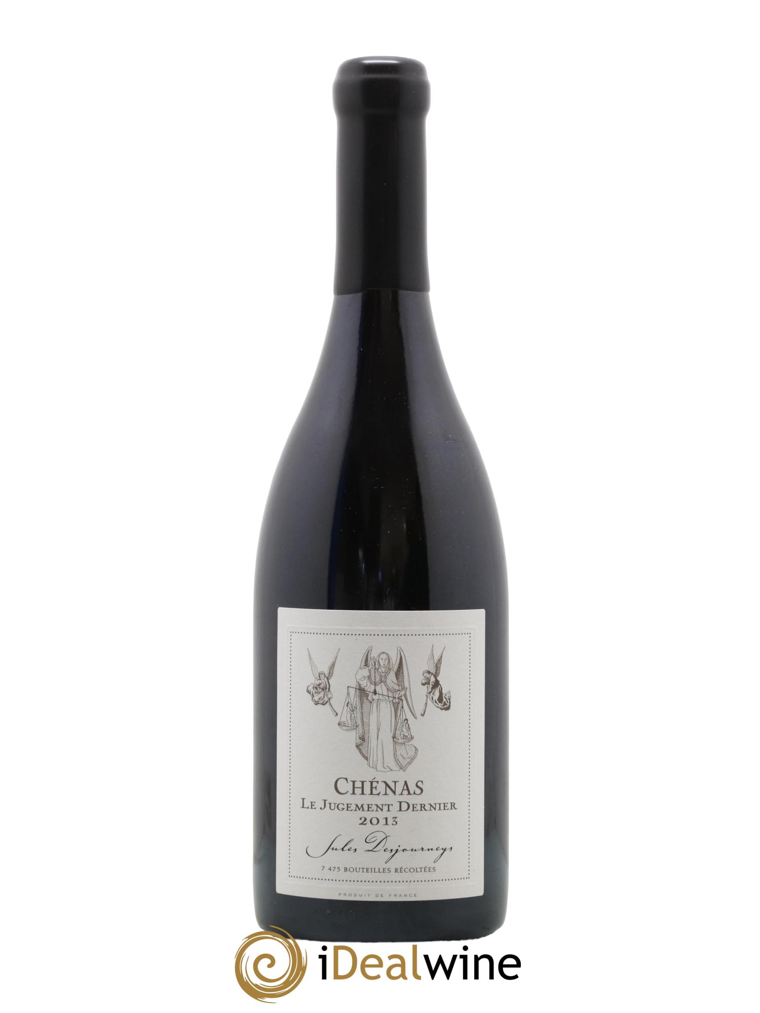 Chénas Le Jugement Dernier Jules Desjourneys 2013 - Lot de 1 bouteille - 0