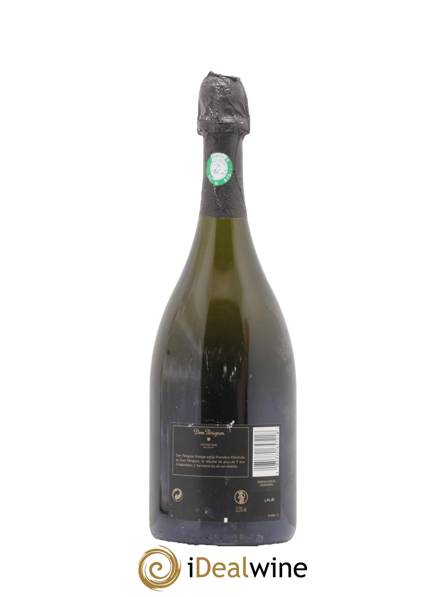 Brut Dom Pérignon 2008 - Lot de 1 bouteille - 1