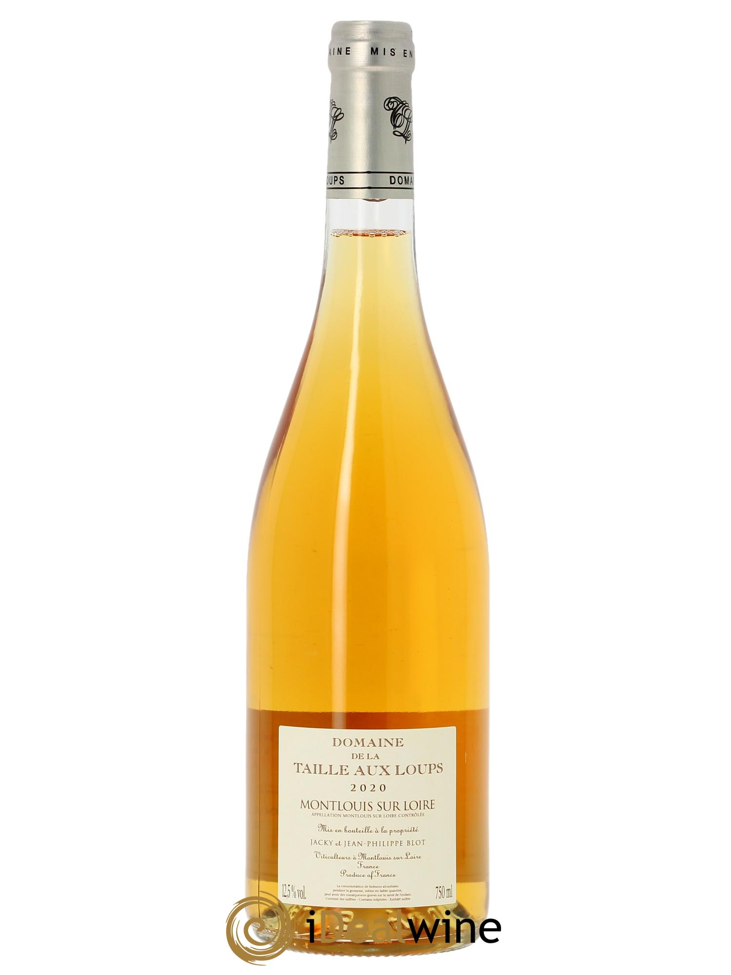Montlouis-sur-Loire Cuvée des Loups La Taille aux Loups - Jacky Blot  2020 - Lot de 1 bouteille - 1