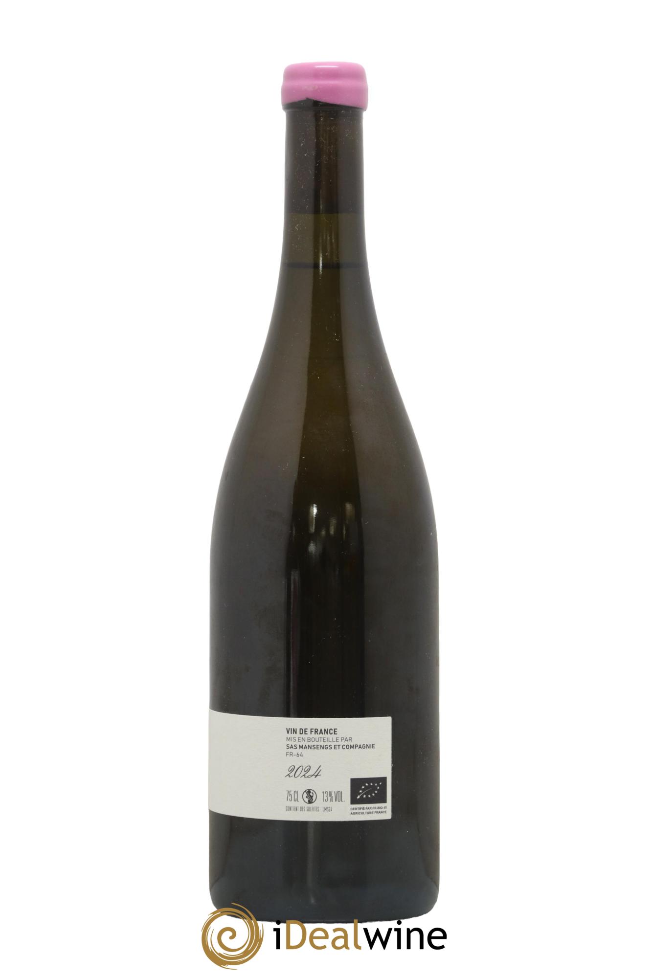 Vin de France Mansengs Jean-Baptiste Semmartin 2024 - Lot of 1 bottle - 1