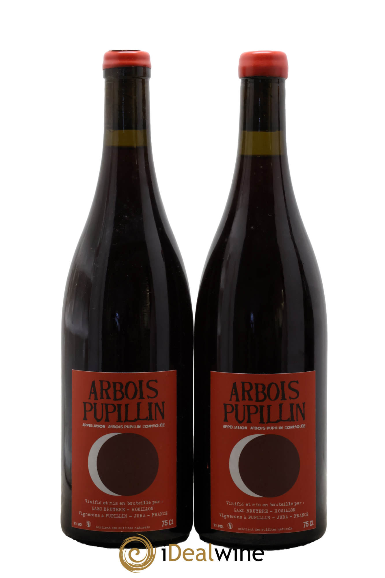 Arbois-Pupillin Ploussard En Aspis Adeline Houillon & Renaud Bruyère 2018 - Lotto di 2 bottiglie - 0