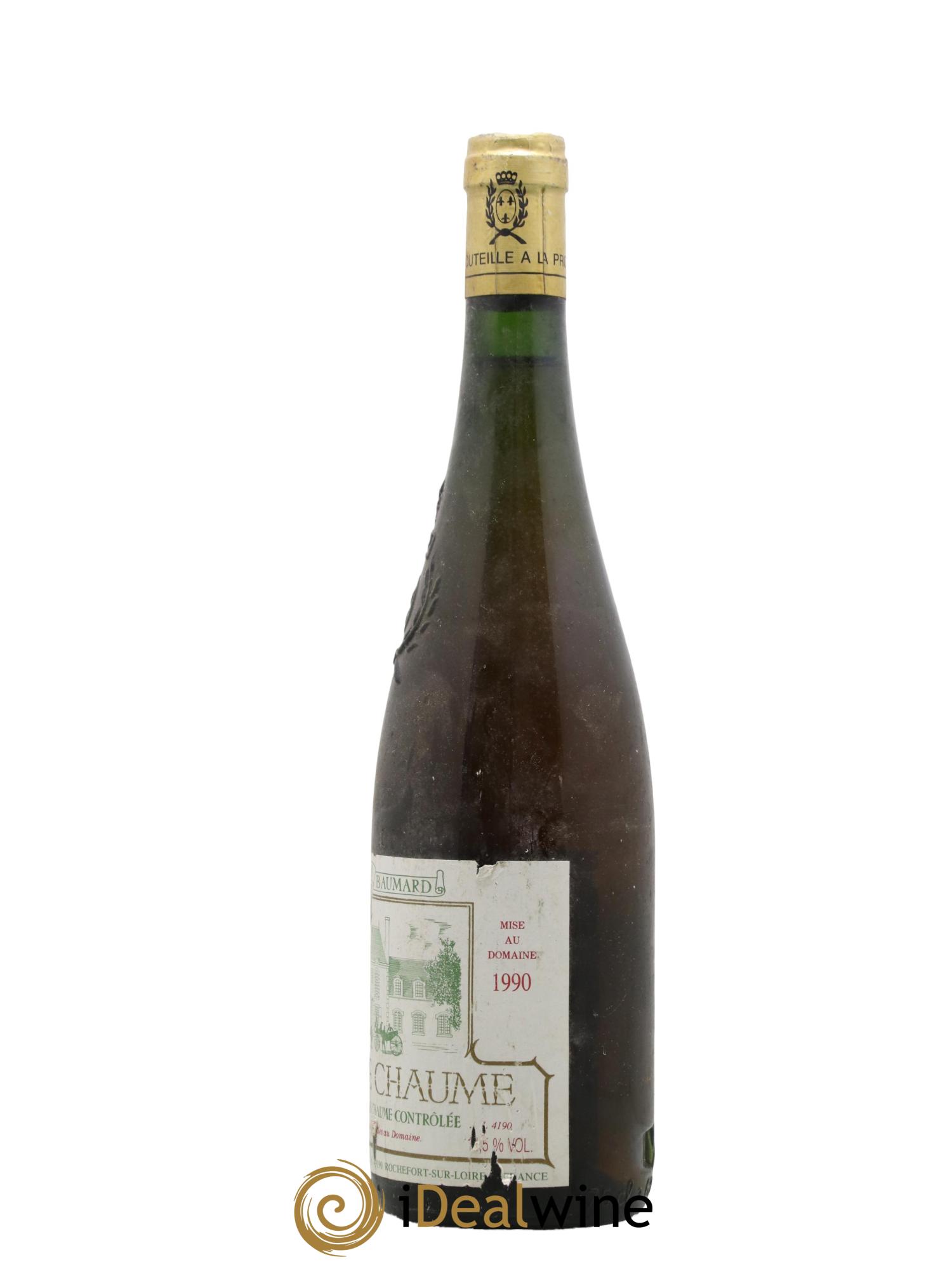 Quarts de Chaume Baumard (Domaine des) 1990 - Lot de 1 bouteille - 1
