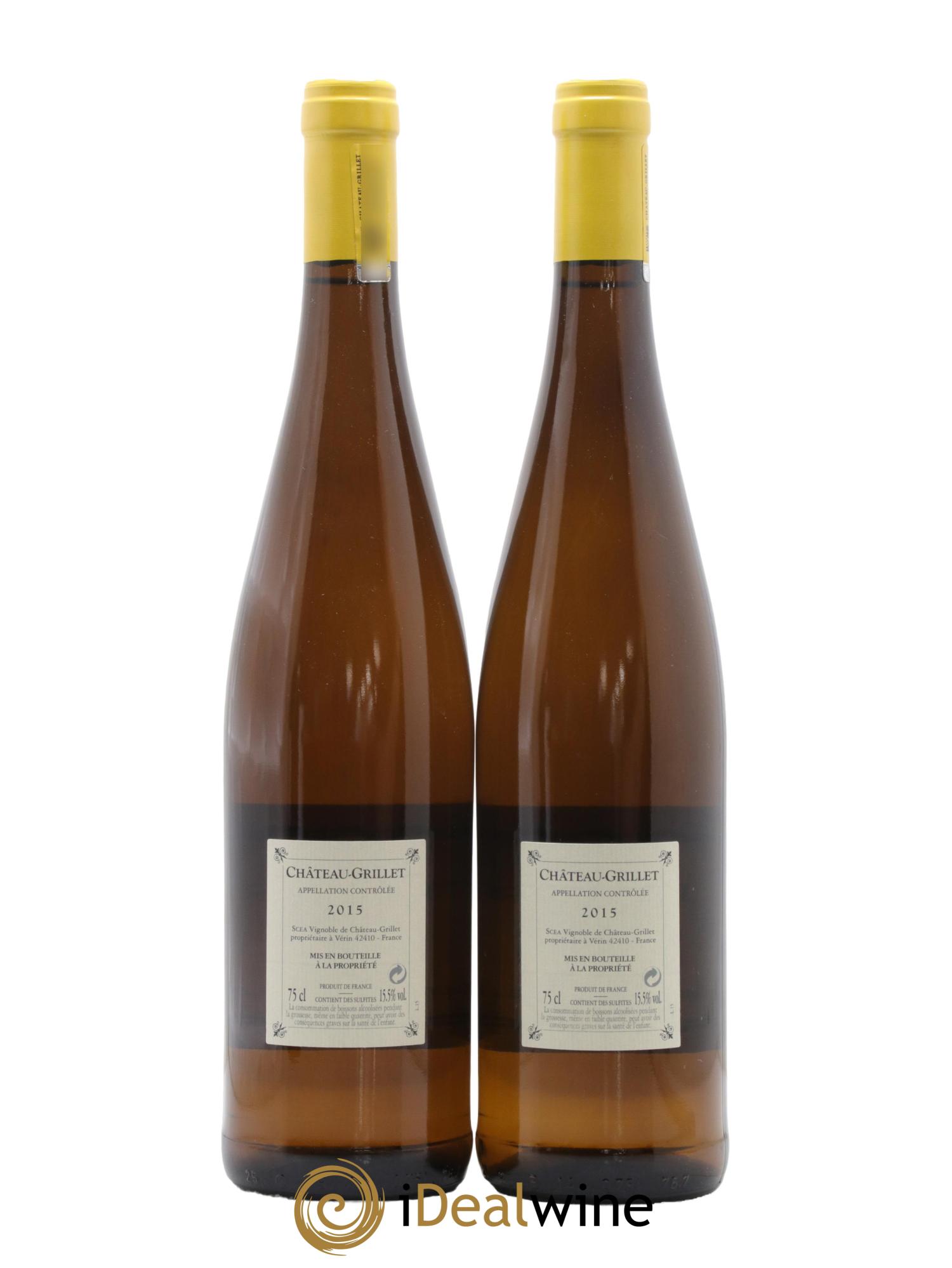 Château Grillet Château-Grillet 2015 - Lot de 2 bouteilles - 1