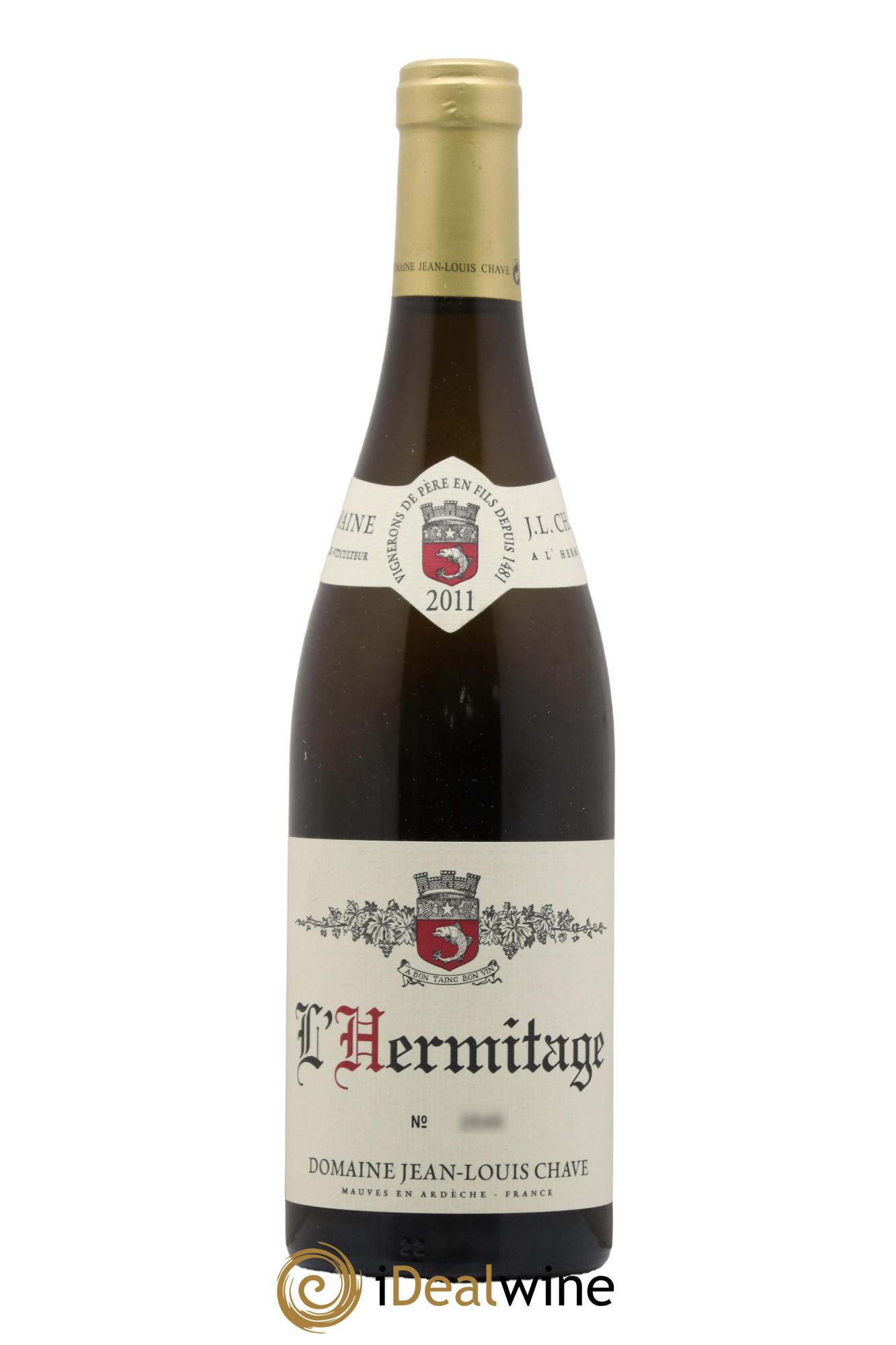 Hermitage Jean-Louis Chave 2011 - Posten von 1 Flasche - 0