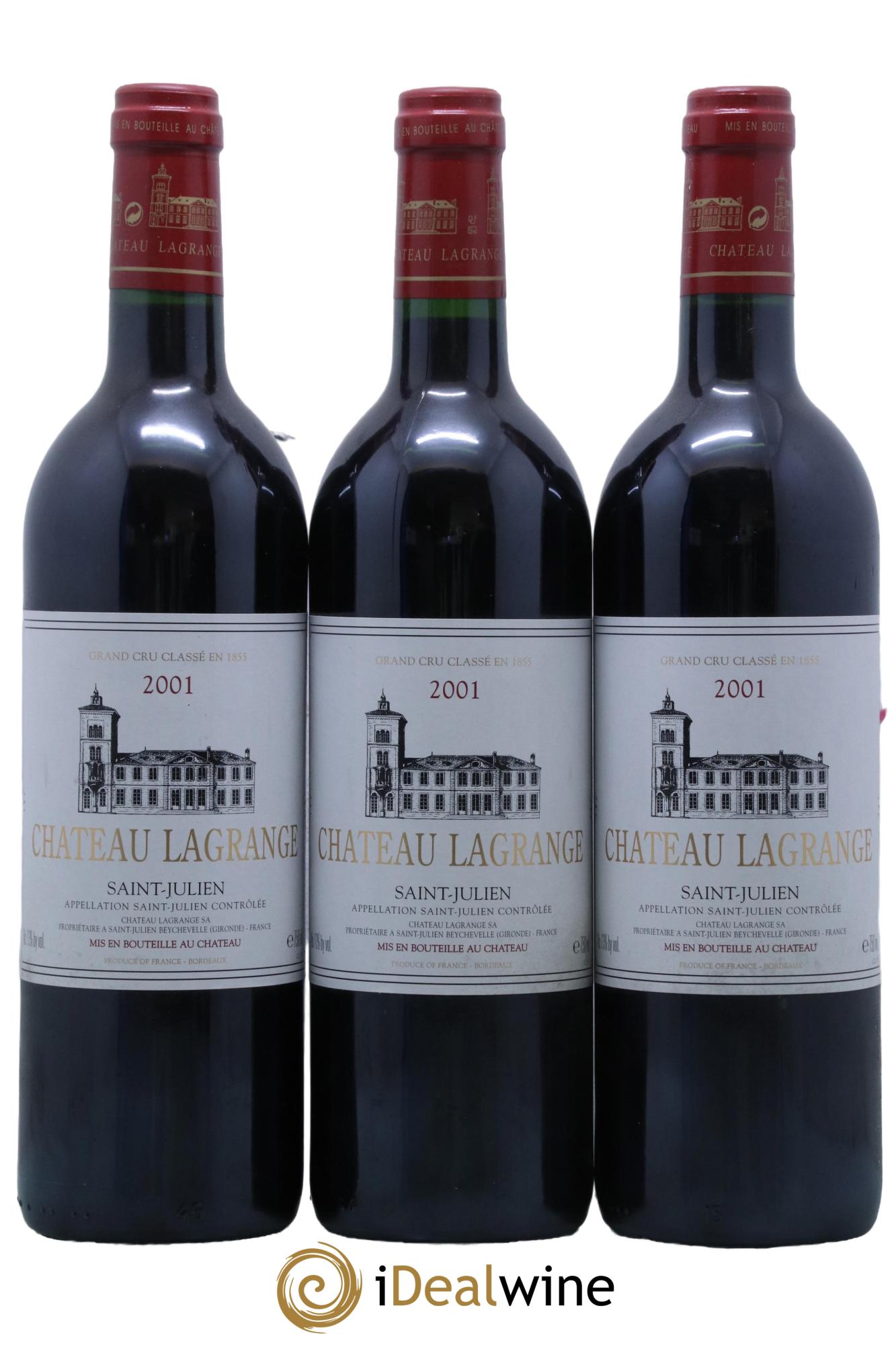 Château Lagrange 3ème Grand Cru Classé 2001 - Lot de 6 bouteilles - 2