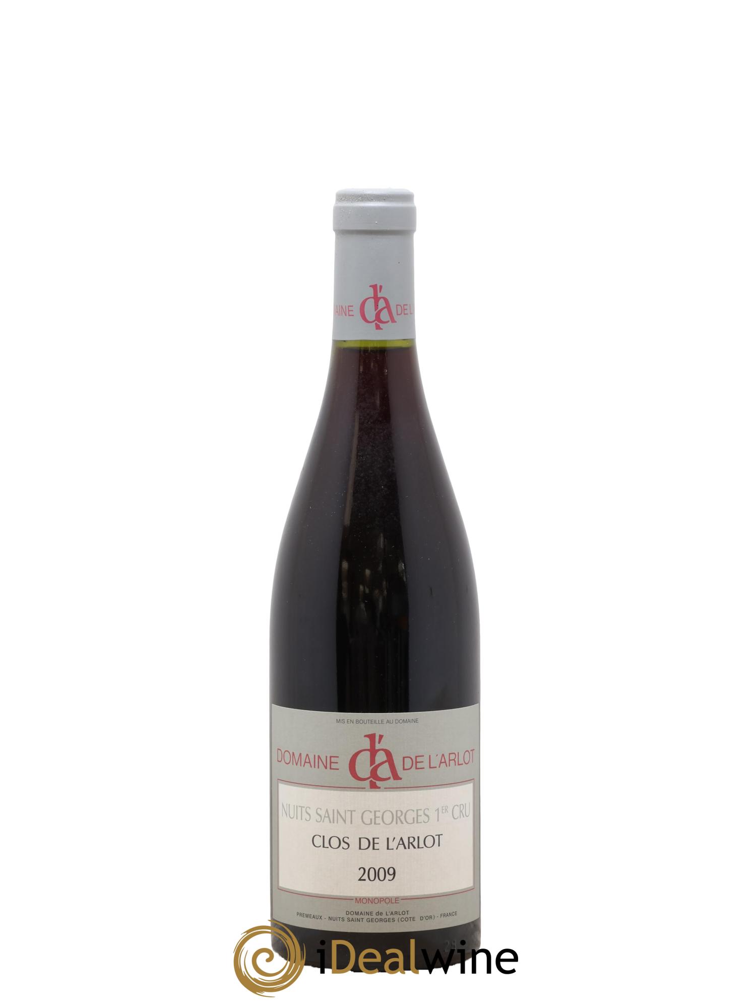 Nuits-Saint-Georges 1er Cru Clos de l'Arlot Domaine de l'Arlot 2009 - Lot of 1 bottle - 0