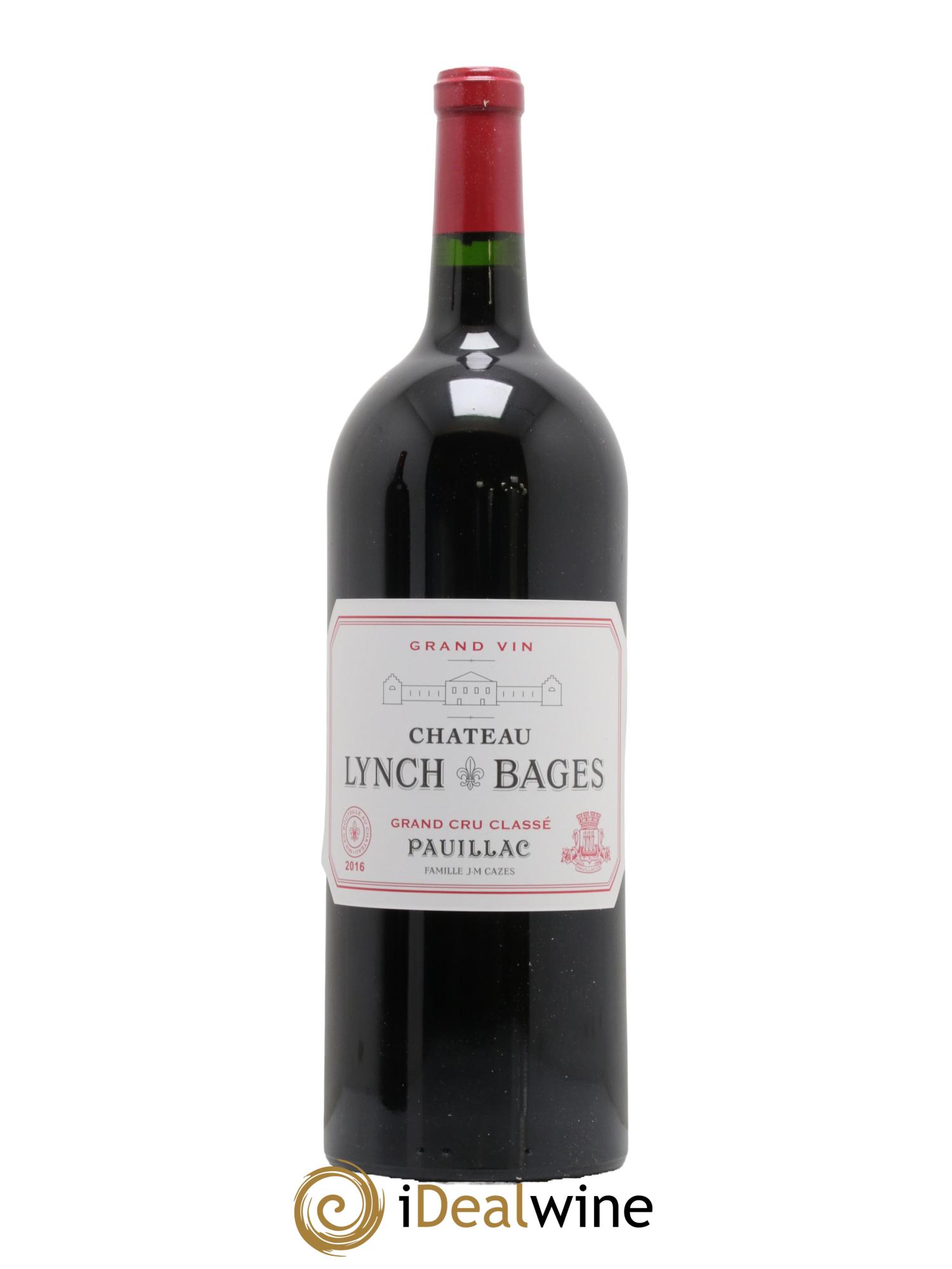 Château Lynch Bages 5ème Grand Cru Classé 2016 - Lot de 1 magnum - 0