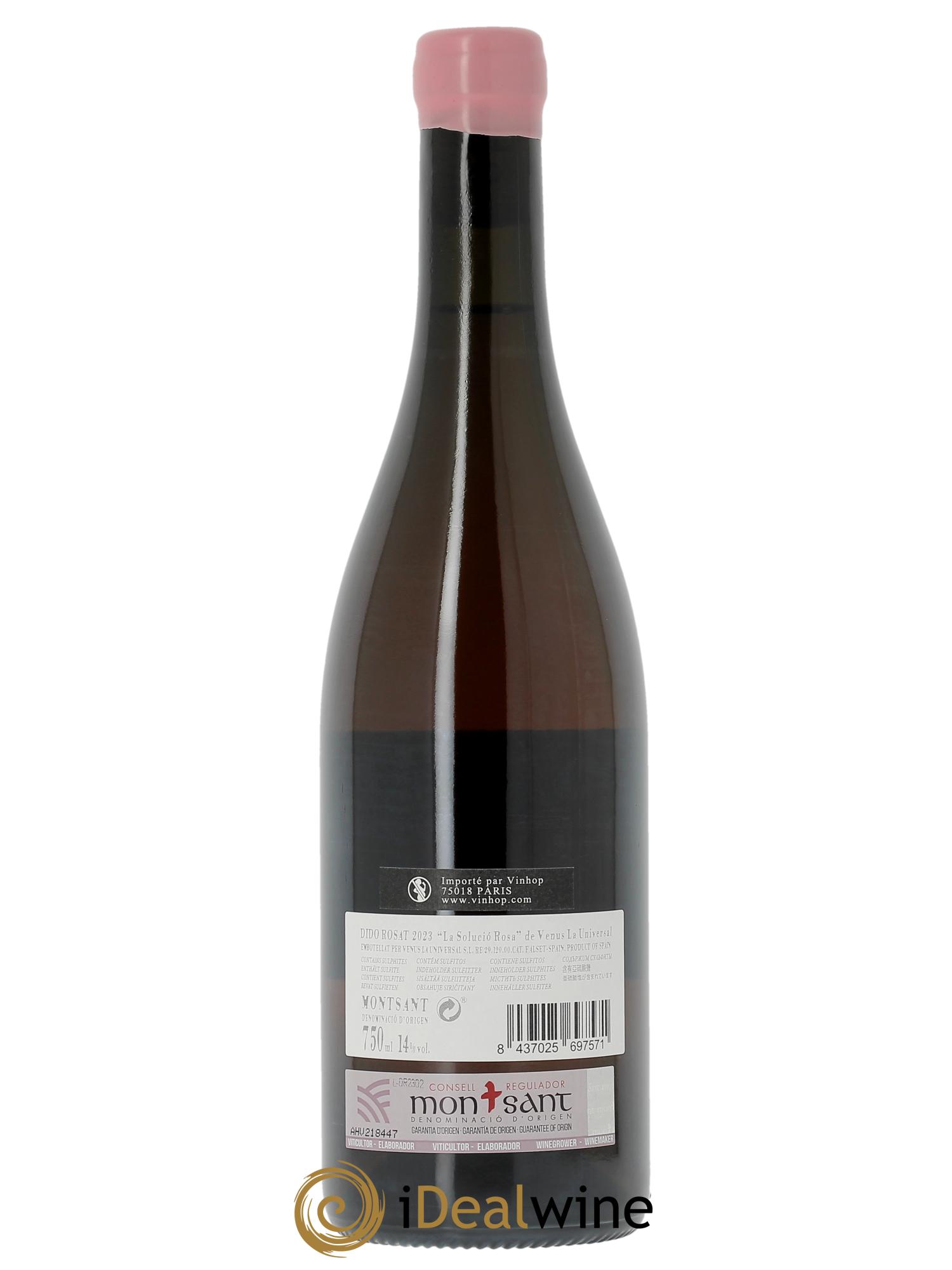 Montsant DO Venus la Universal Dido La Solucio Rosa Sara Perez & Rene Barbier 2023 - Lot de 1 bouteille - 1