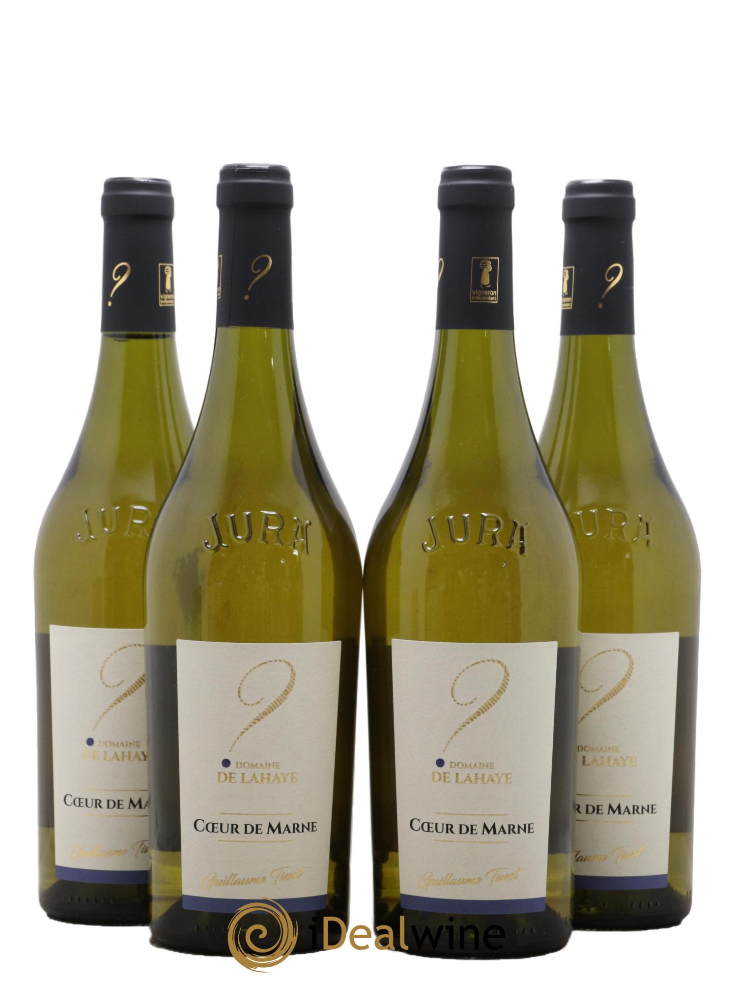 Côtes du Jura Cœur de Marne Domaine De Lahaye Guillaume Tissot 2019 - Lot of 4 bottles - 0
