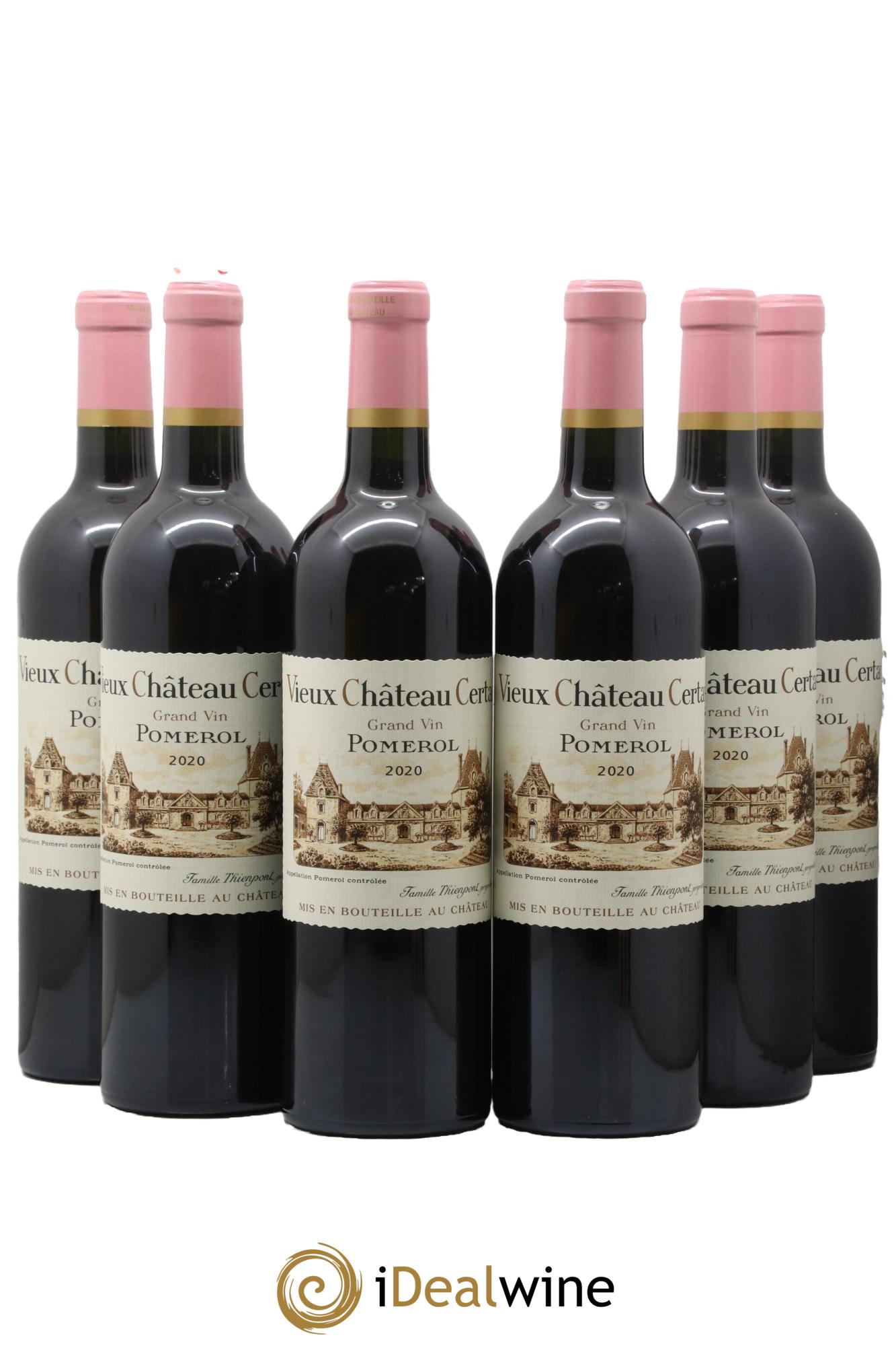 Vieux Château Certan 2020 - Lot de 6 bouteilles - 0