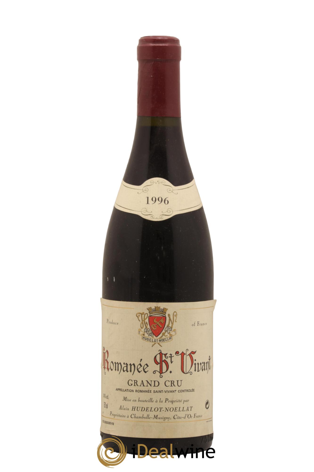Romanée-Saint-Vivant Grand Cru Hudelot-Noëllat 1996 - Lotto di 1 bottiglia - 0