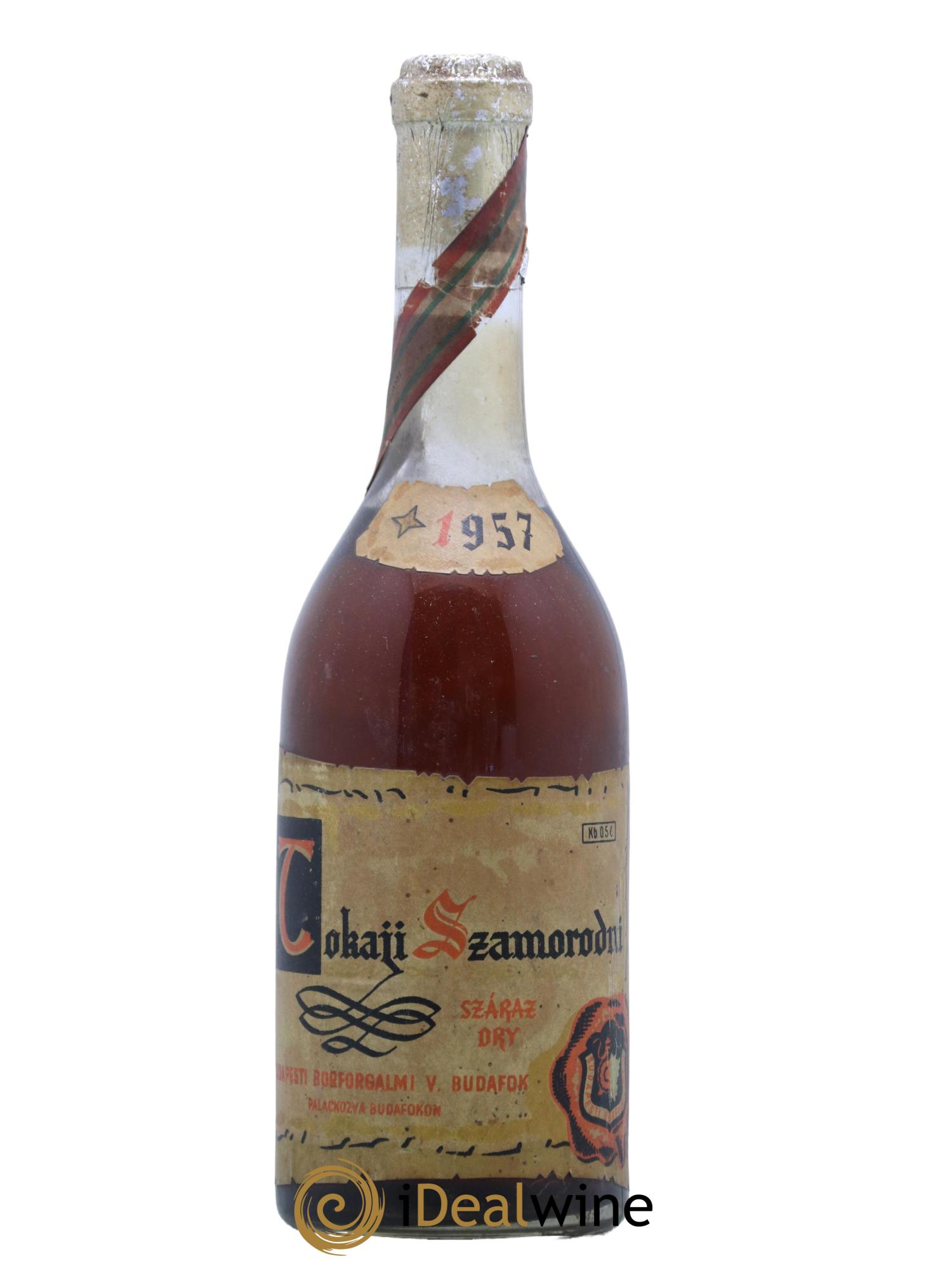 Vins Etrangers Tokaji Dry Szamorodni Monimpex Budafok 1957 - Lot de 1 format 50cl - 0