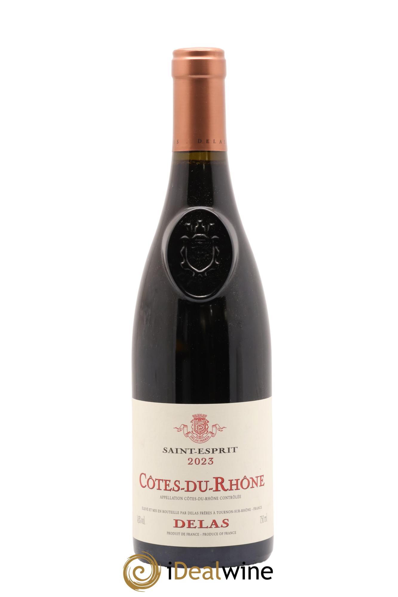 Côtes-du-Rhône Saint Esprit Delas Frères 2023 - Posten von 1 Flasche - 0