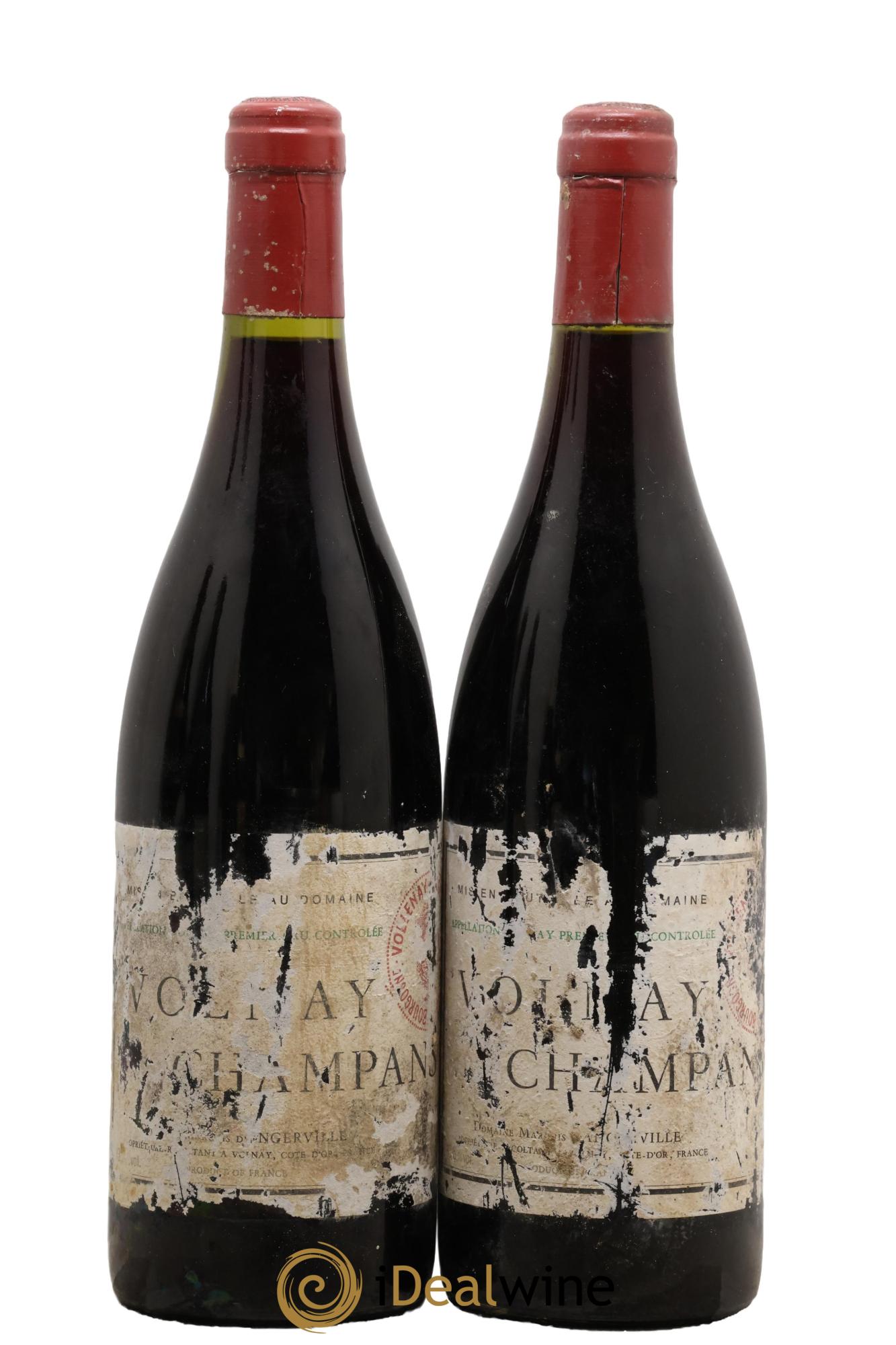 Volnay 1er Cru Champans Marquis d'Angerville (Domaine) 1990 - Lot de 2 bouteilles - 0