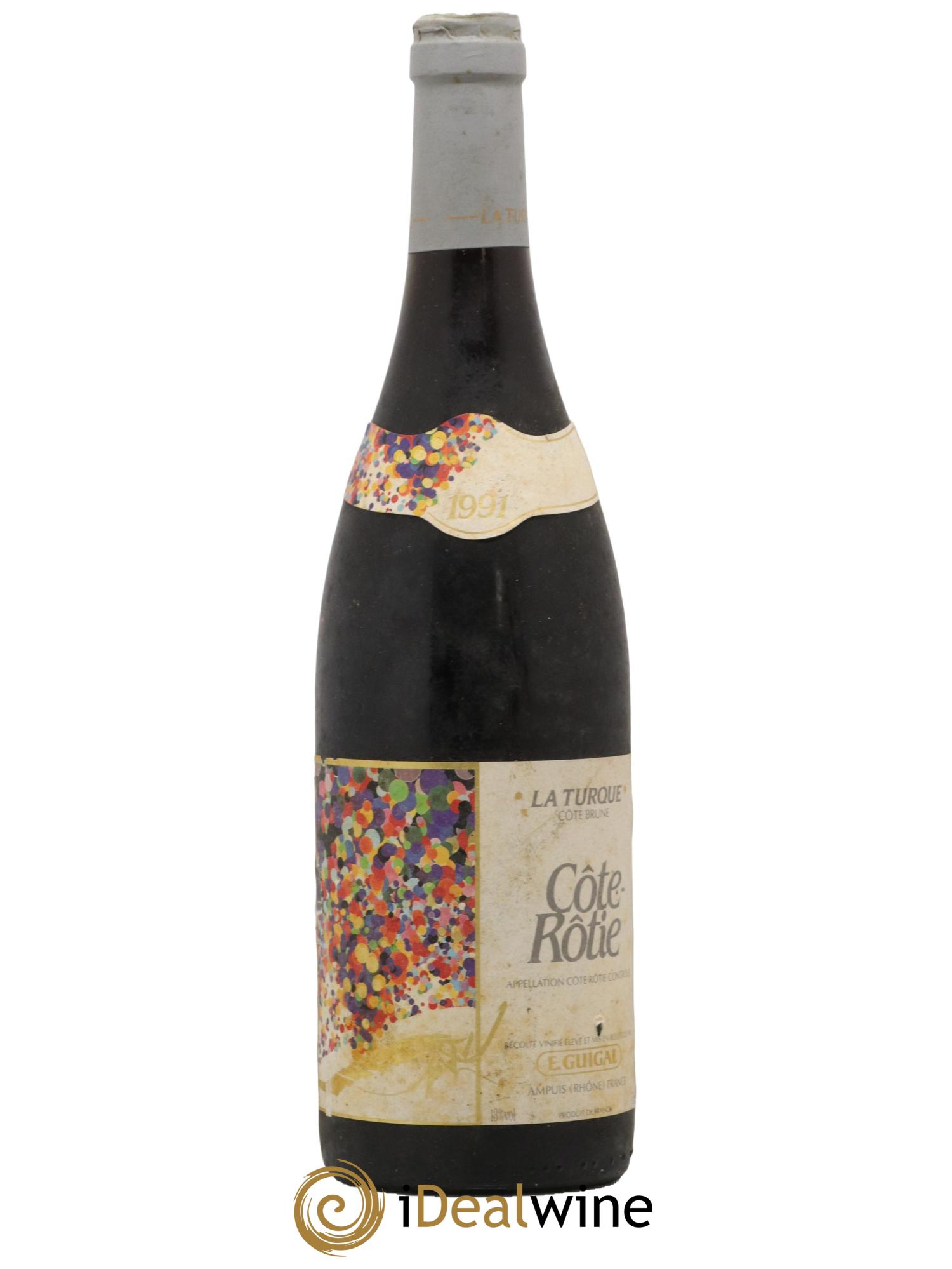 Côte-Rôtie La Turque Guigal 1991 - Lot de 1 bouteille - 0