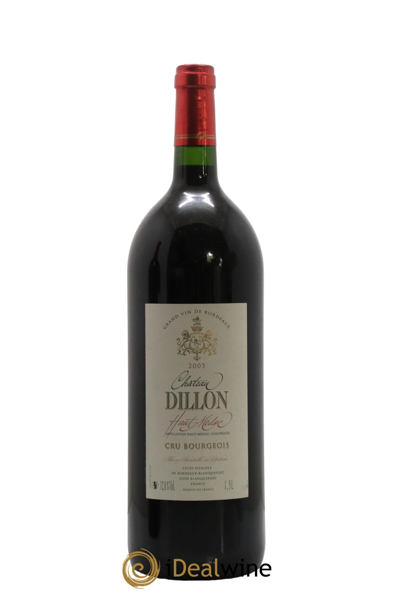 Château Dillon Cru Bourgeois 2005 - Lot de 1 magnum - 0