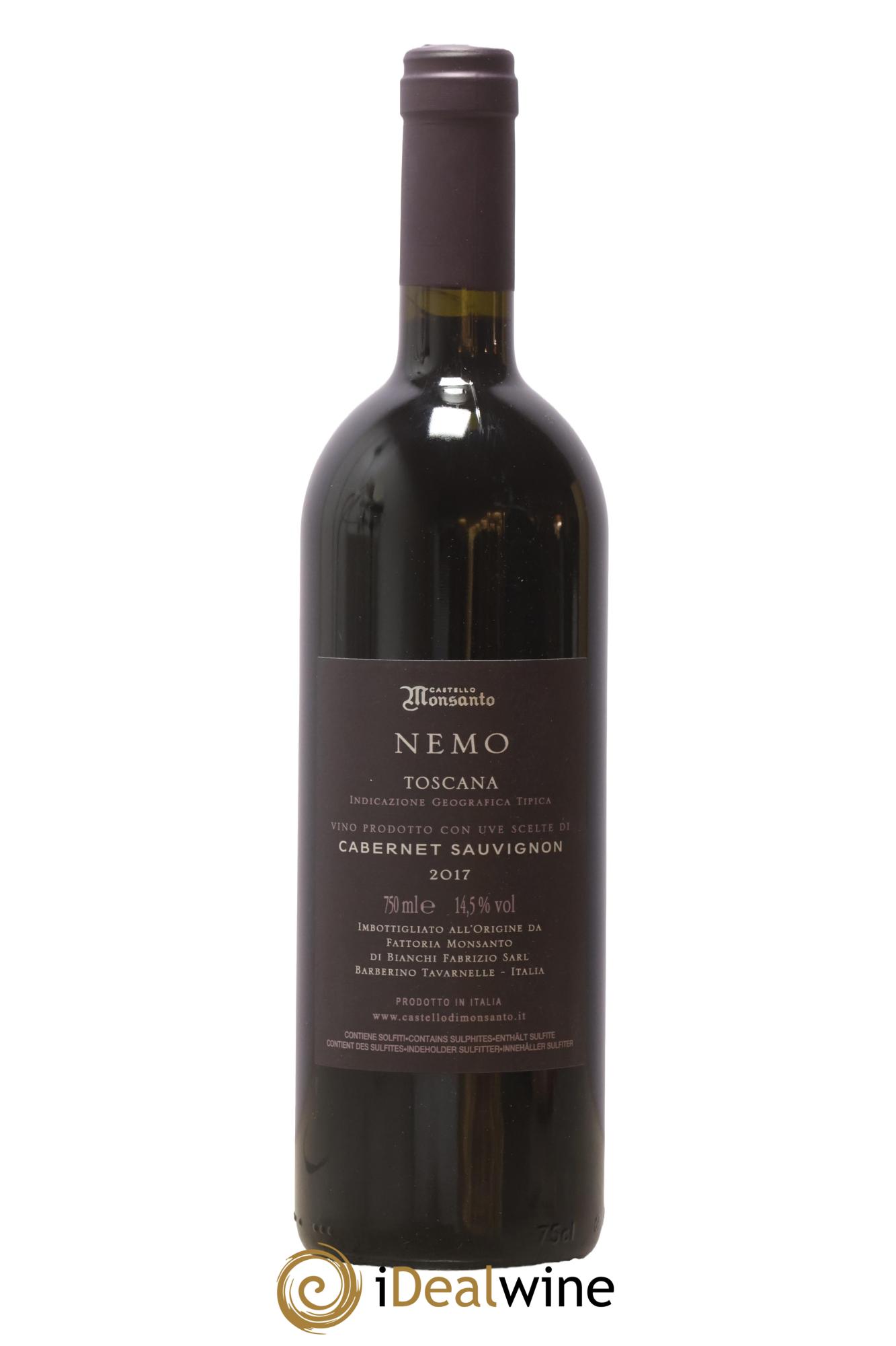 Toscana IGT Castello Monsandto Nemo Cabernet sauvignon 2017 - Lot of 1 bottle - 1