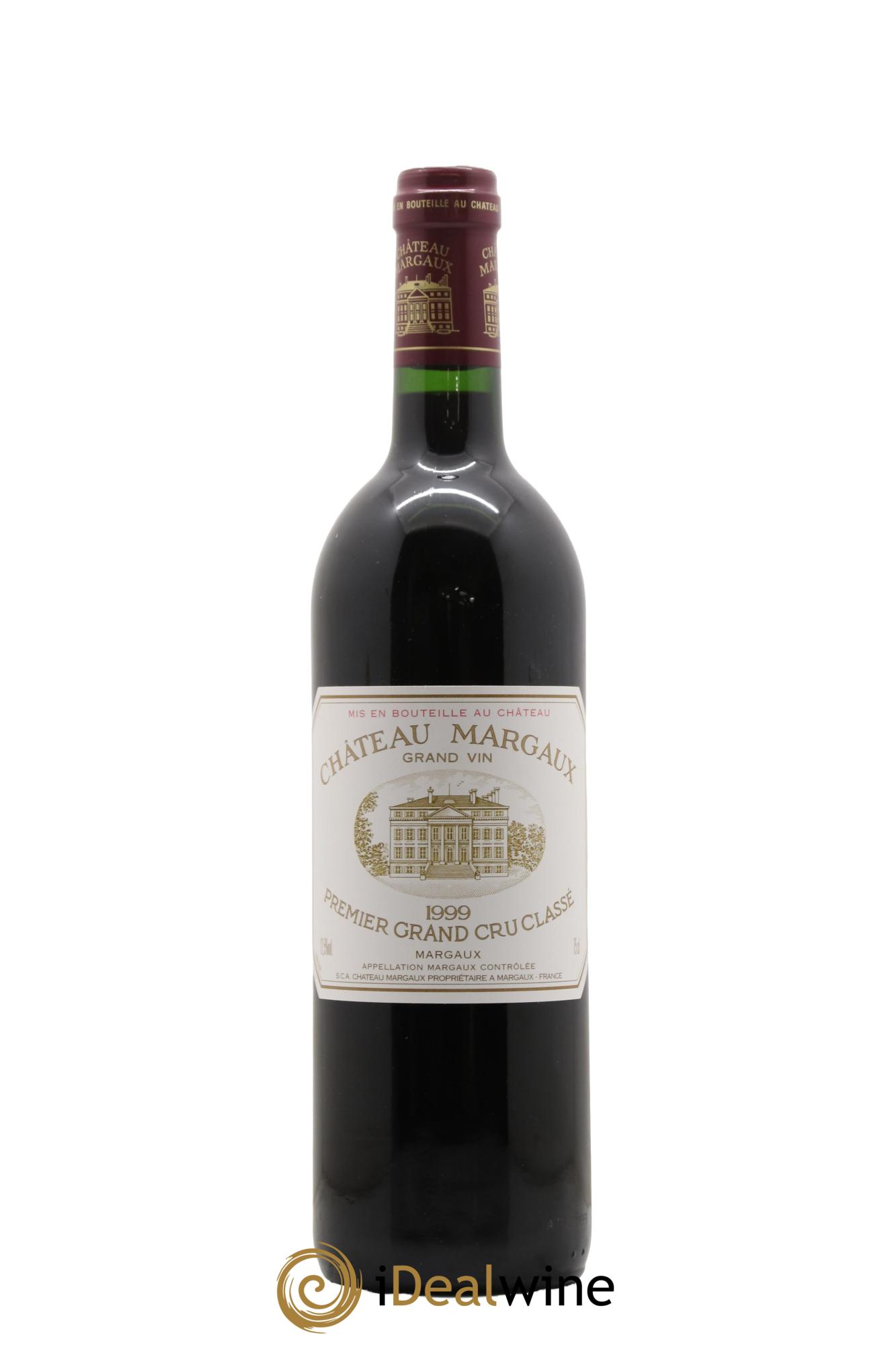 Château Margaux 1er Grand Cru Classé 1999 - Lot de 1 bouteille - 0