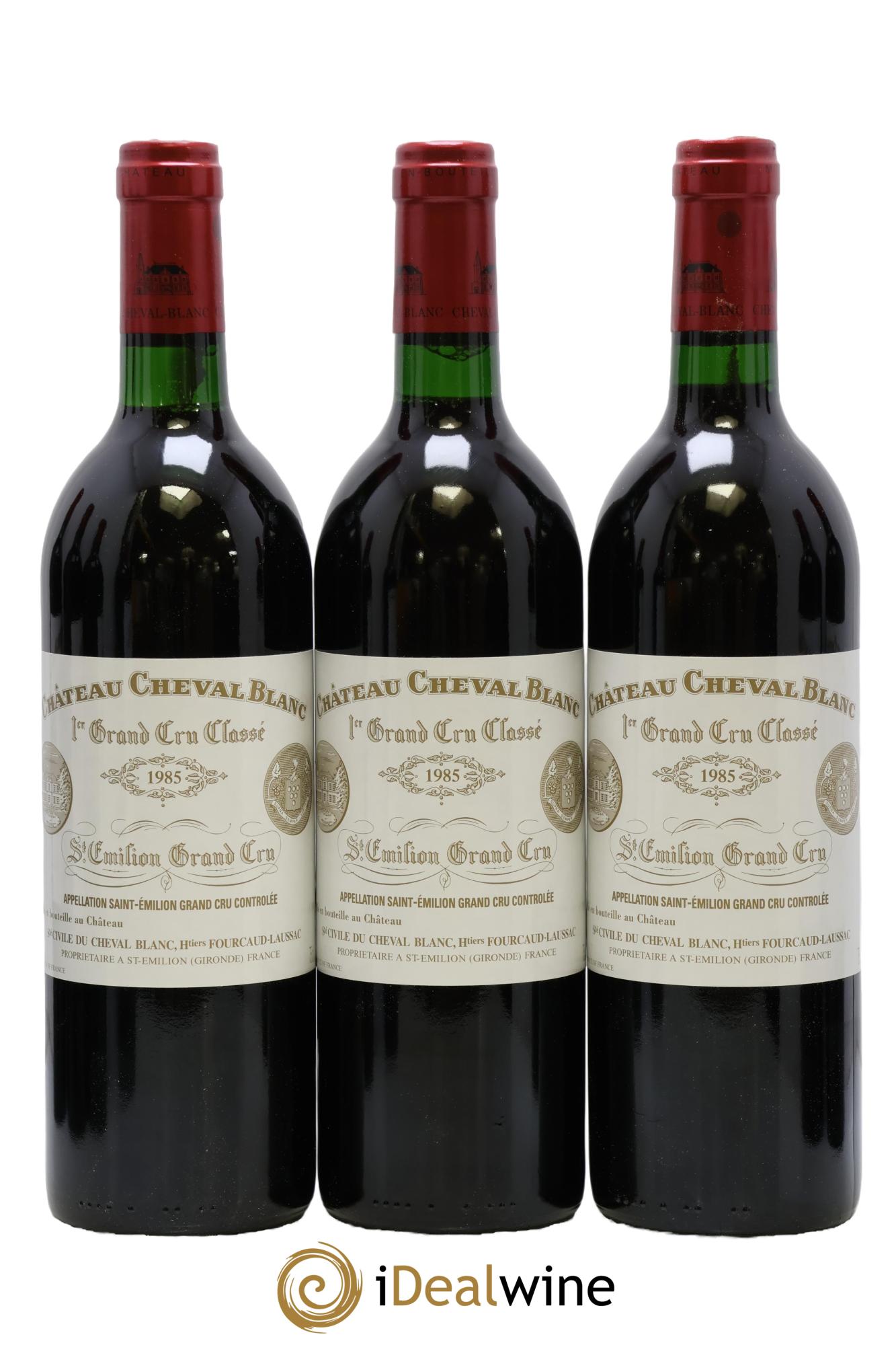 Château Cheval Blanc 1er Grand Cru Classé A 1985 - Posten von 12 Flaschen - 3