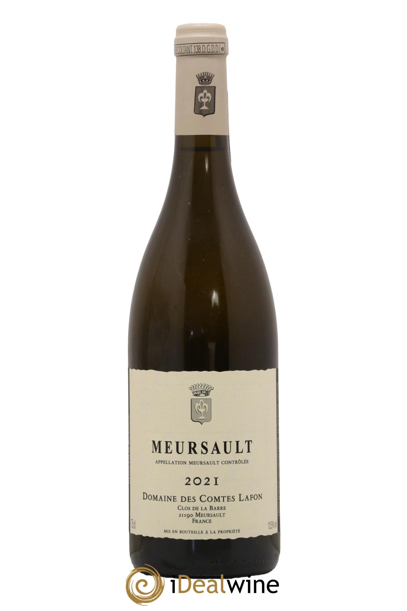 Meursault Comtes Lafon (Domaine des) 2021 - Lot de 1 bouteille - 0