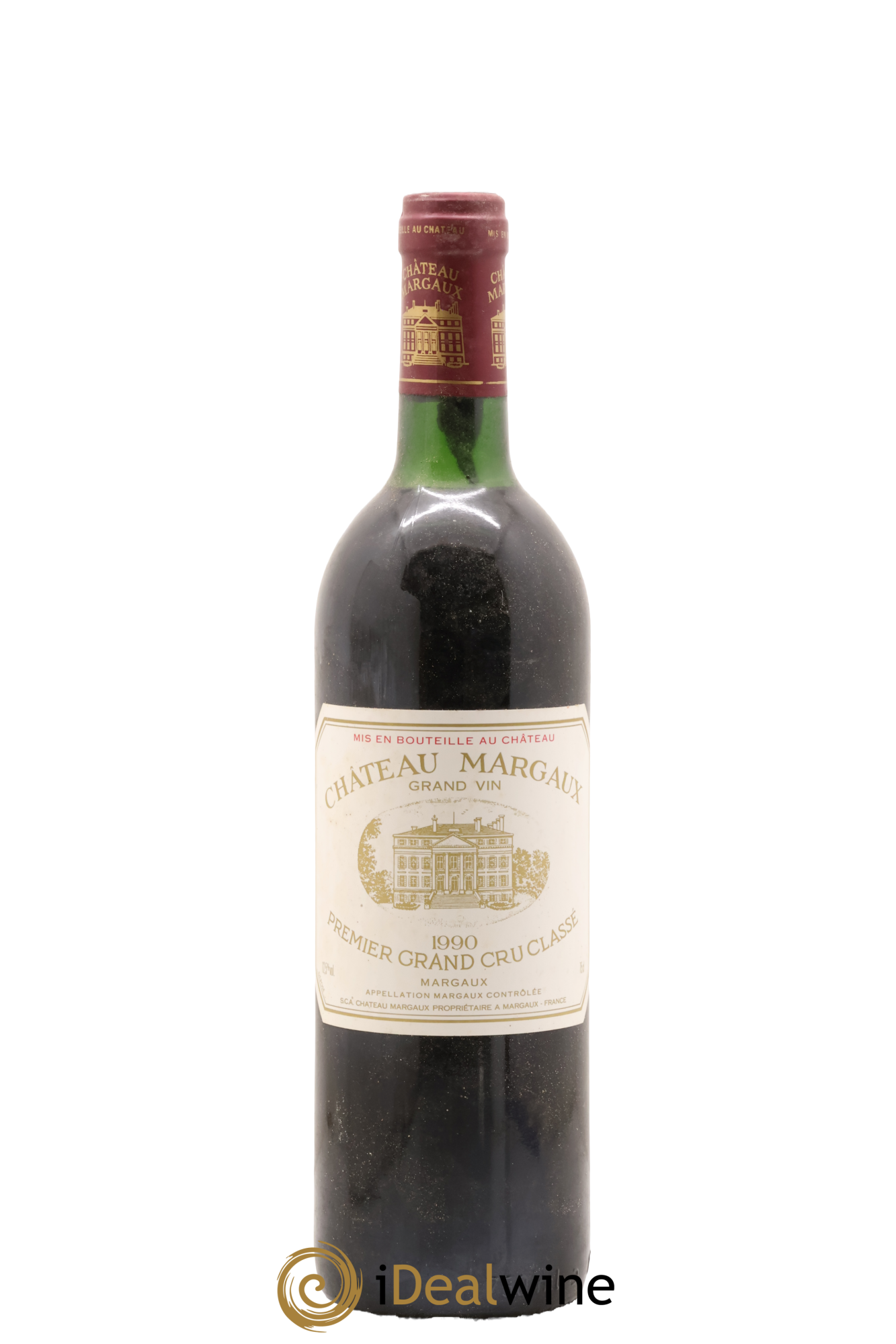 Château Margaux 1er Grand Cru Classé 1990 - Lot de 1 bouteille - 0