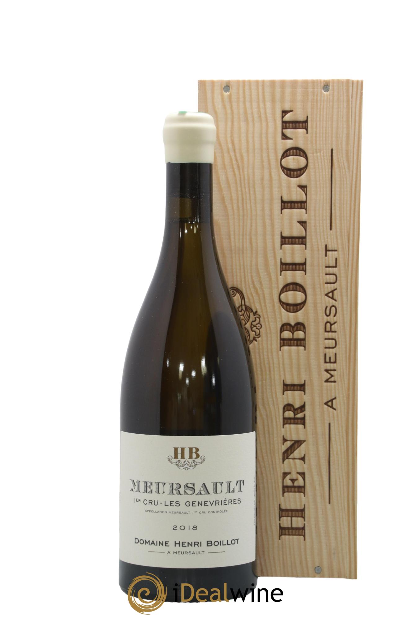 Meursault 1er Cru Les Genevrières Henri Boillot (Domaine) 2018 - Lot de 1 bouteille - 0