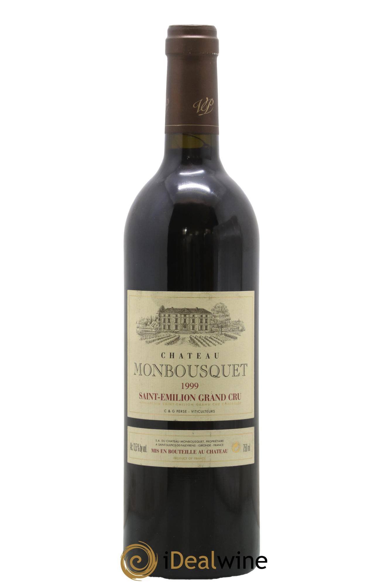 Château Monbousquet Grand Cru Classé 1999 - Lot of 1 bottle - 0