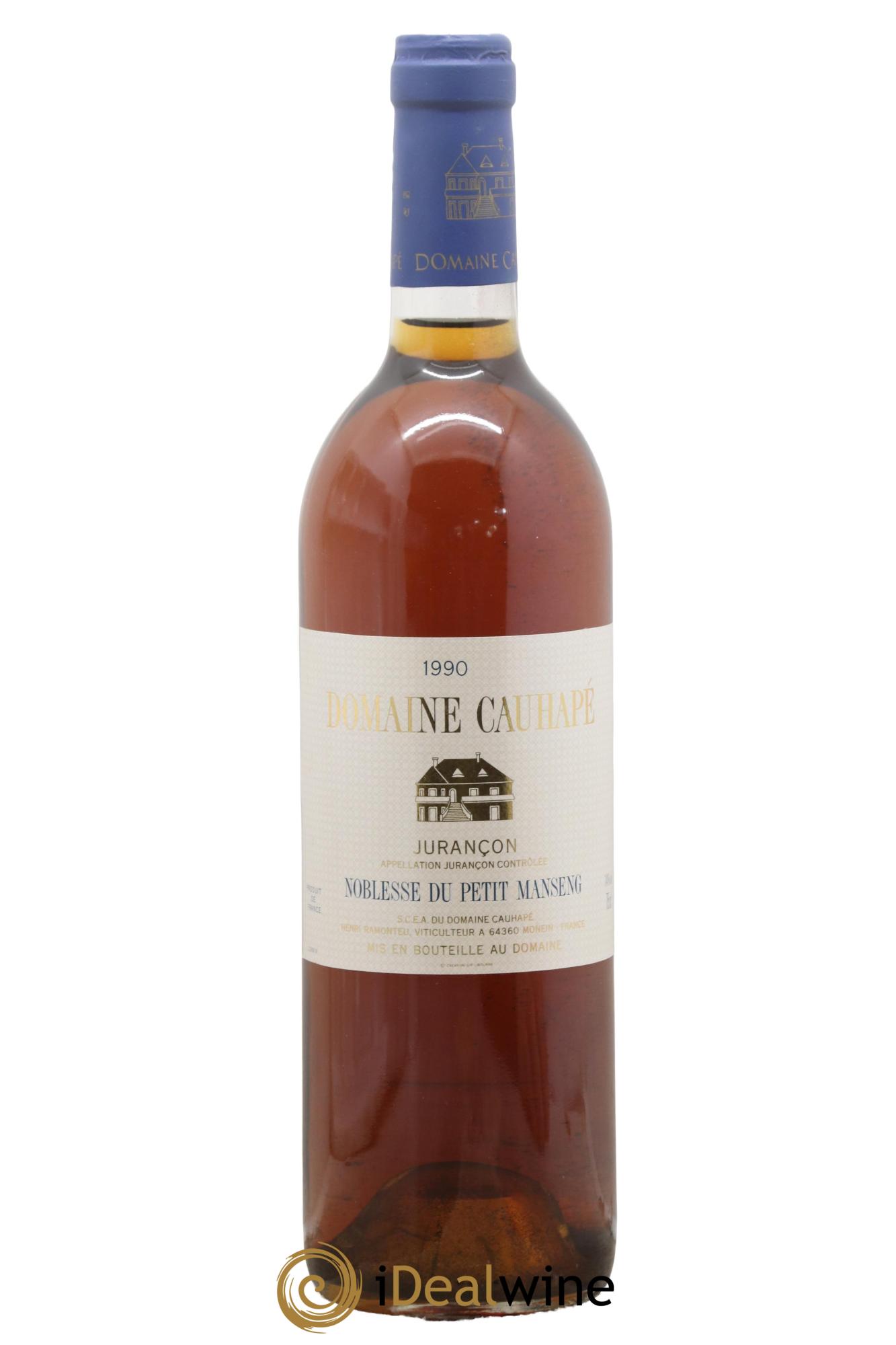 Jurançon Noblesse du Petit Manseng Domaine Cauhapé 1990 - Posten von 1 Flasche - 0