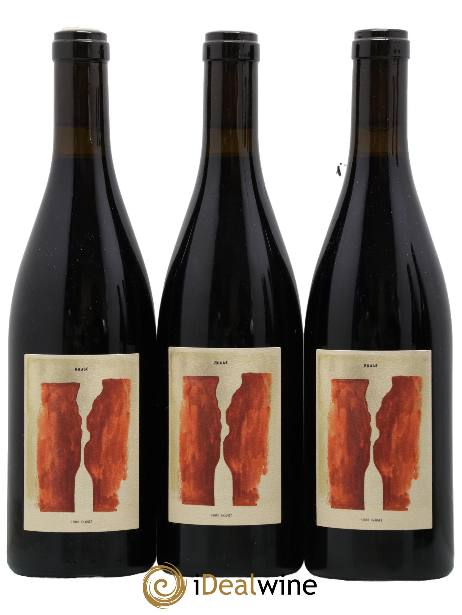 Côtes d'Auvergne Boudes Rouge Gamay Henri Chauvet 2022 - Lot de 3 bouteilles - 0
