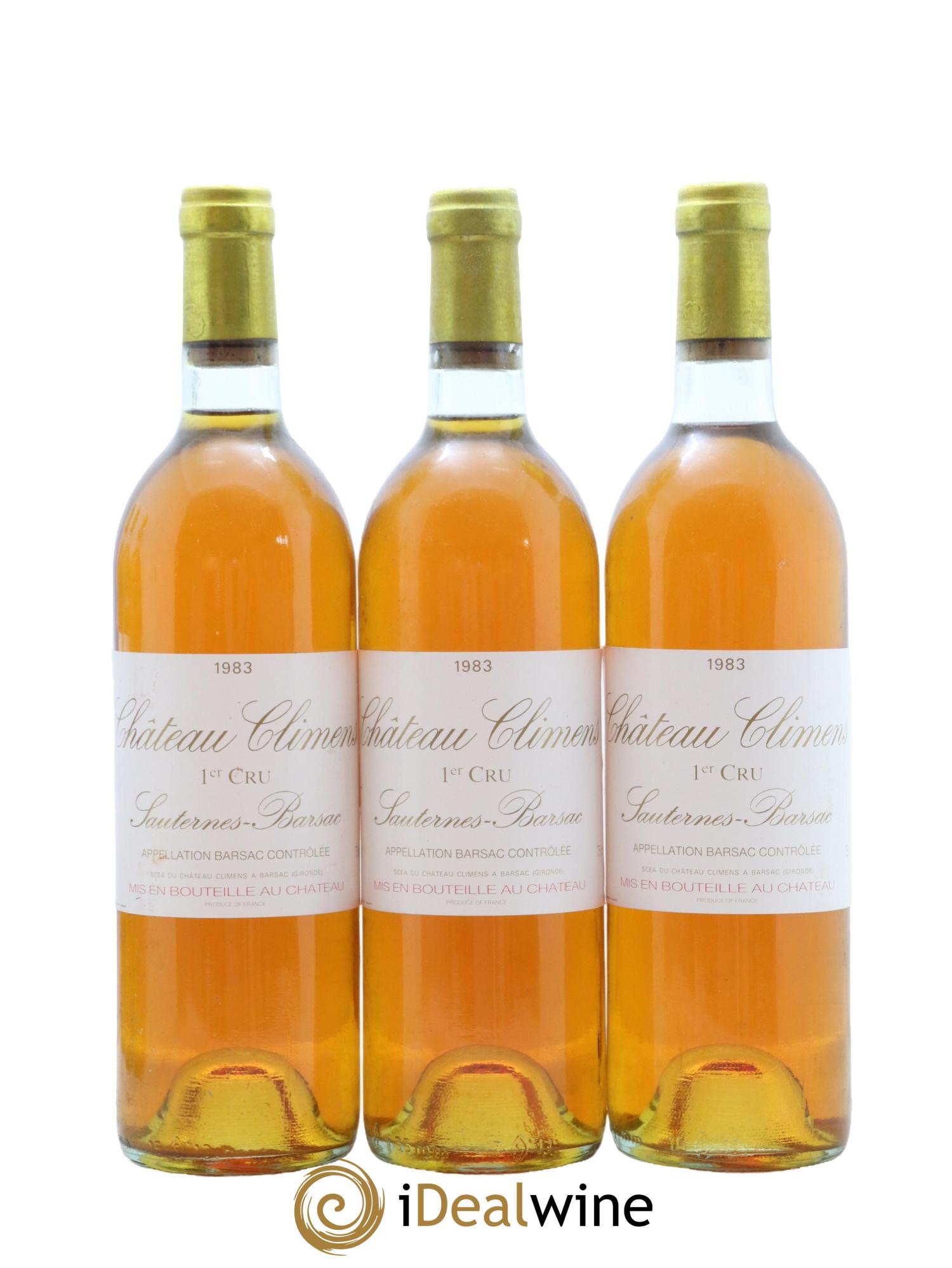 Château Climens 1er Grand Cru Classé 1983 - Lotto di 12 bottiglie - 3
