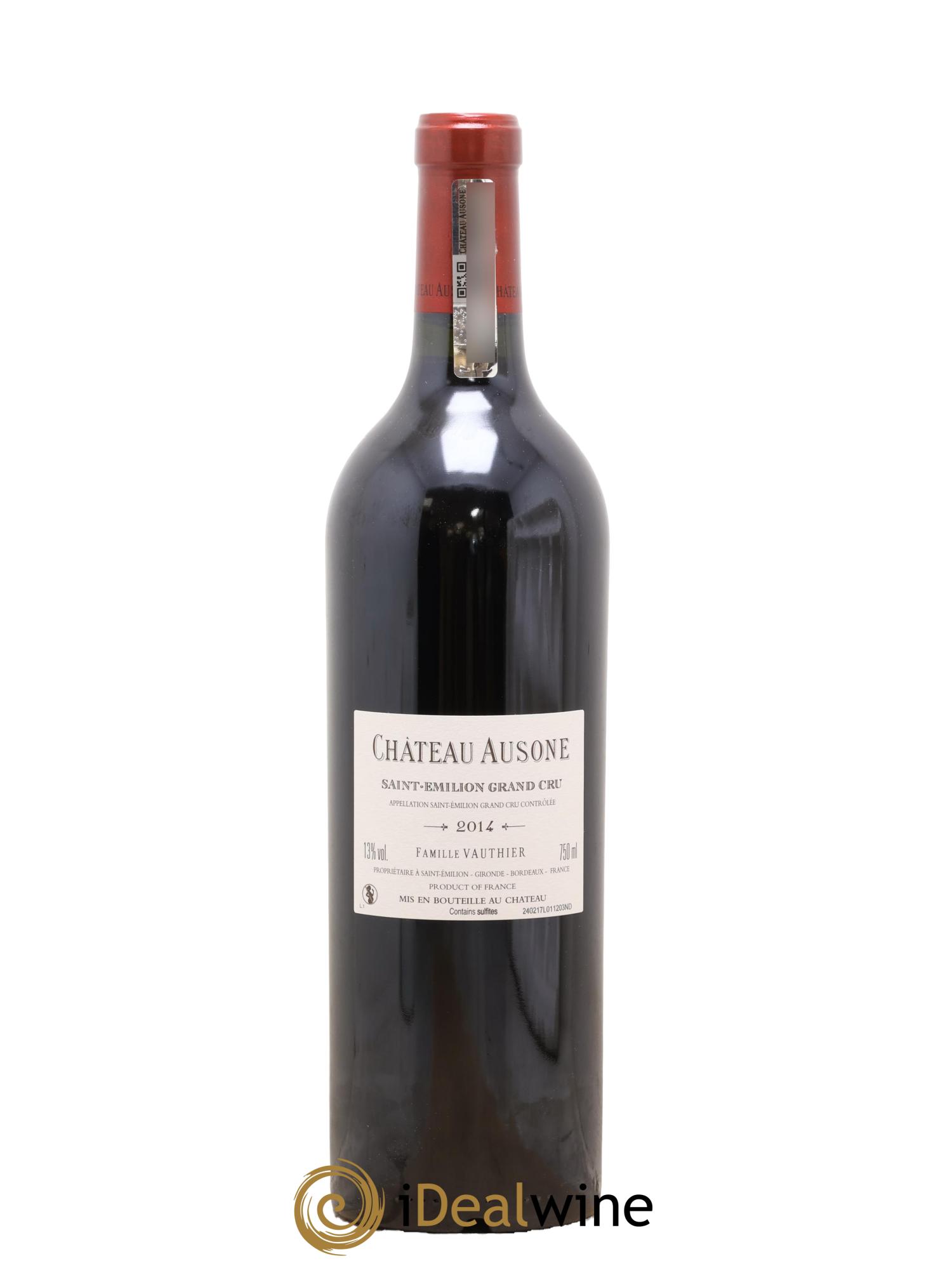 Château Ausone 1er Grand Cru Classé A 2014 - Lotto di 1 bottiglia - 1