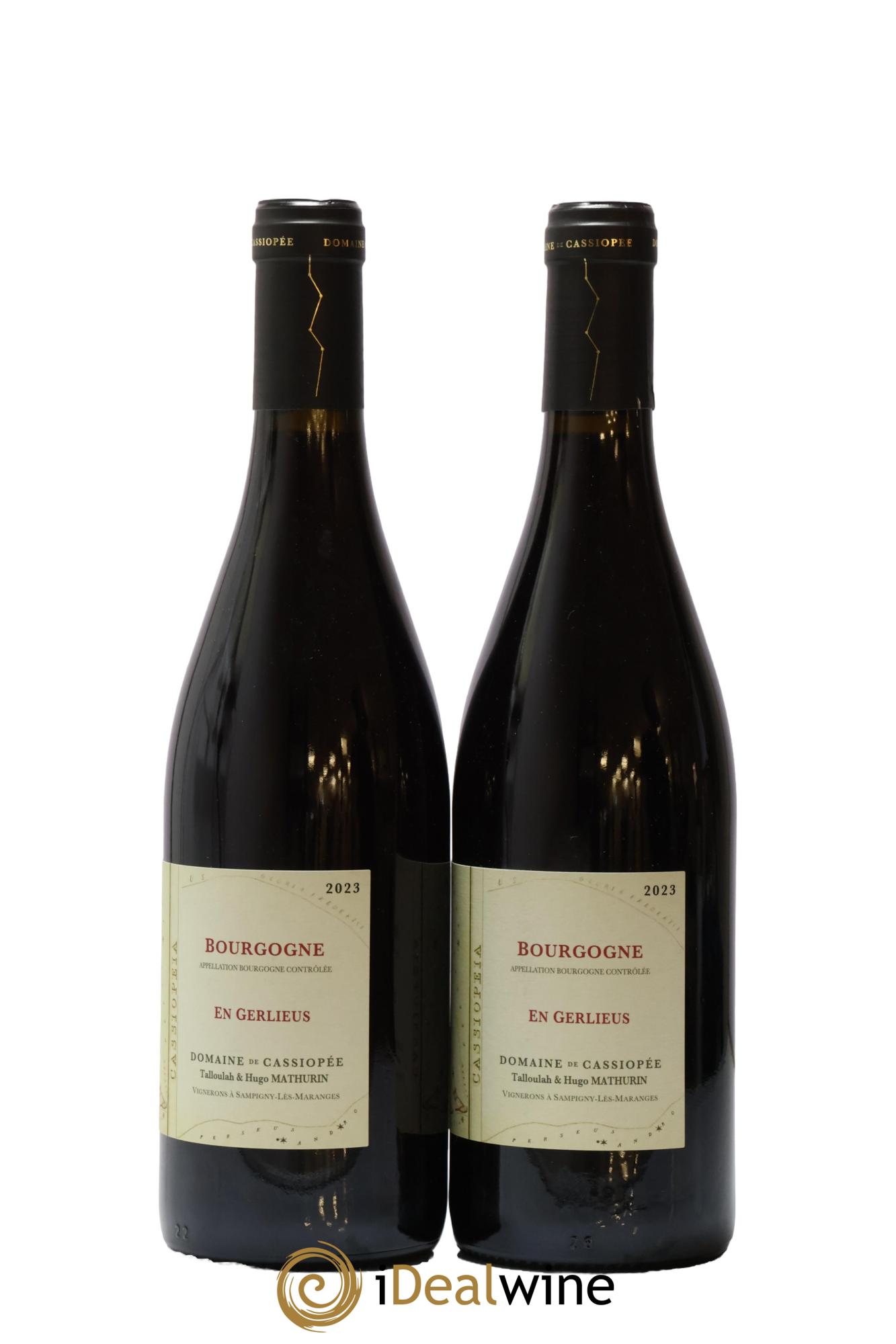 Bourgogne En Gerlieus Domaine de Cassiopée 2023 - Lot de 2 bouteilles - 1